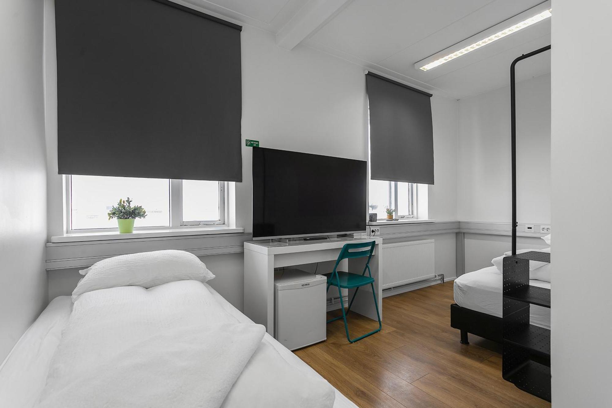 Chambre Quadruple avec Salle de Bains Commune