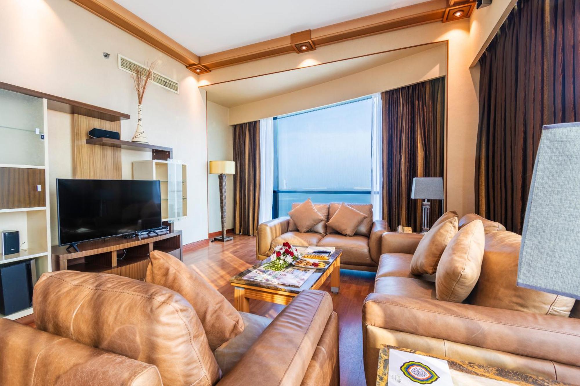 Suite mit 3 Schlafzimmern und Meerblick
