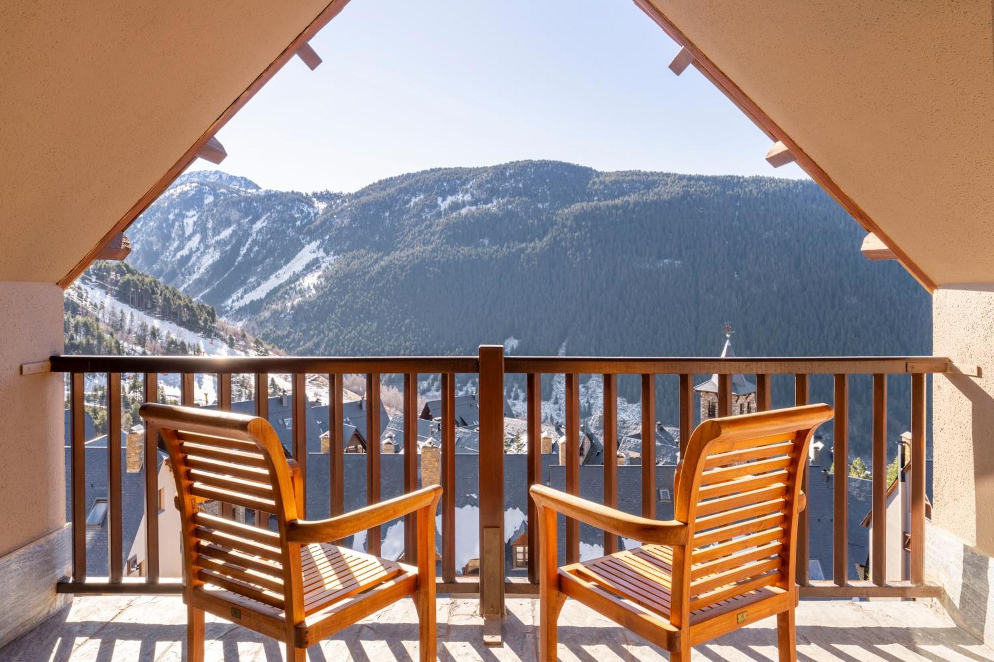 Chambre Double Deluxe avec Balcon et Vue sur la Montagne