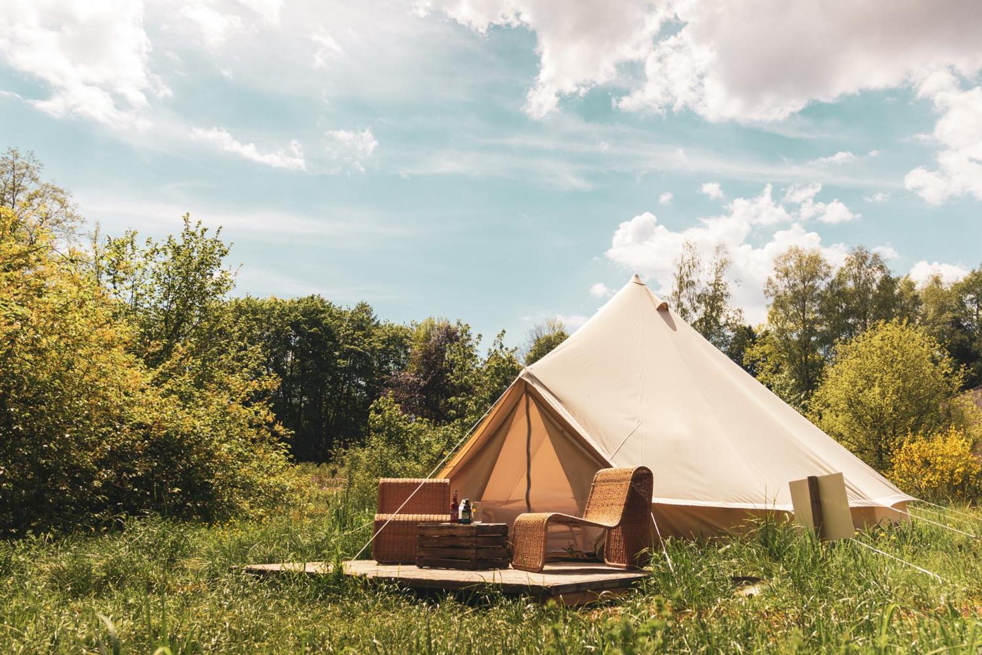 Glamping tent