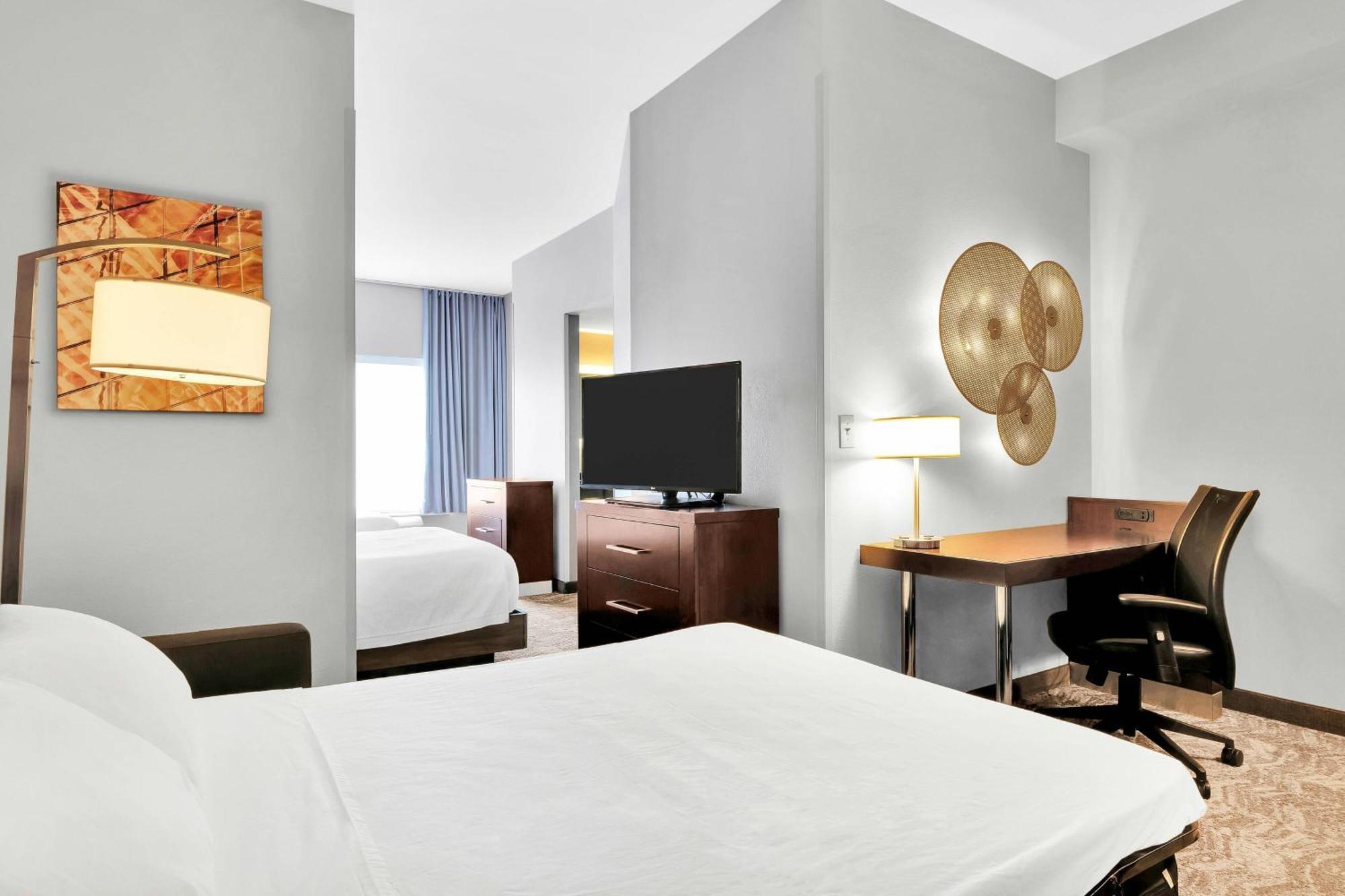 Double Suite with Two Double Beds and Sofa Bed - Hearing Accessible