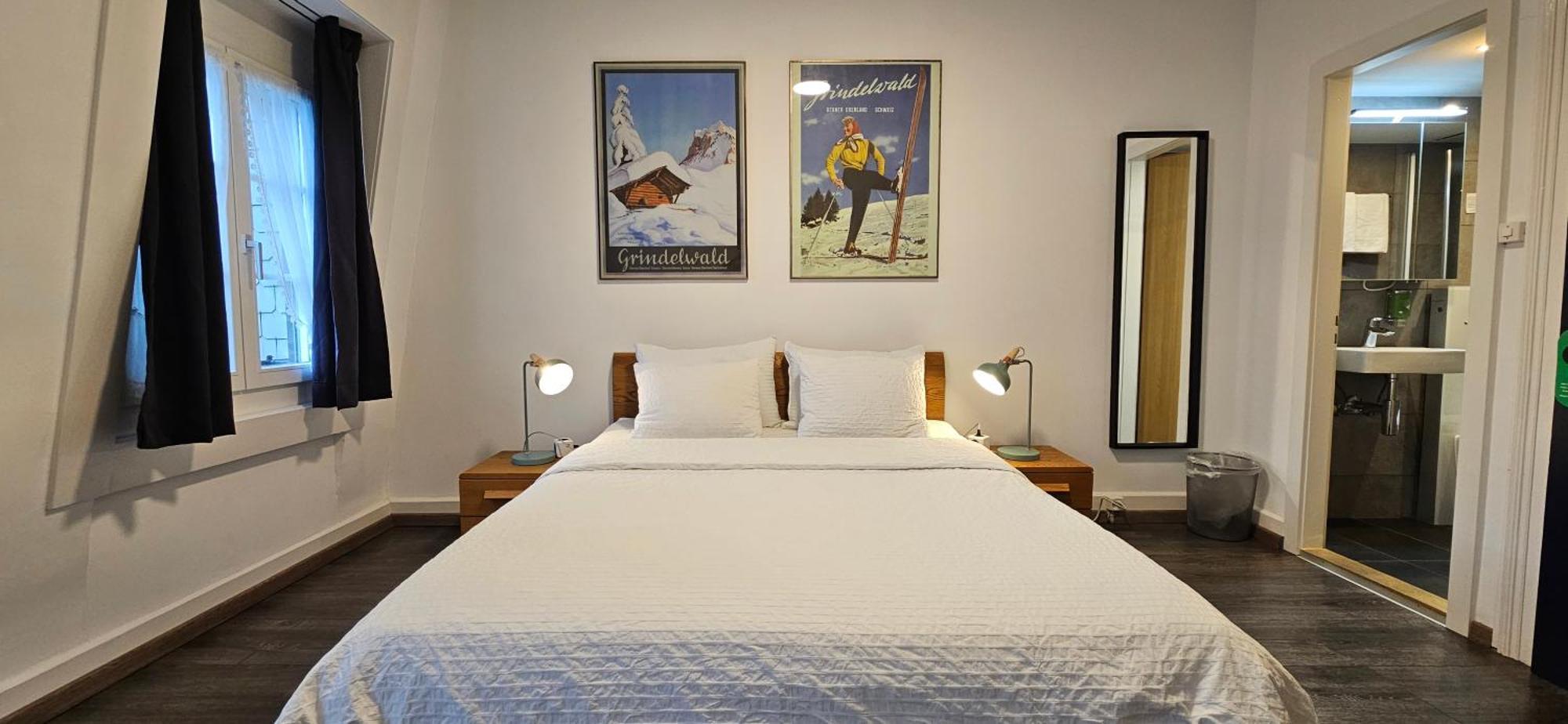Doppelzimmer mit Bergblick