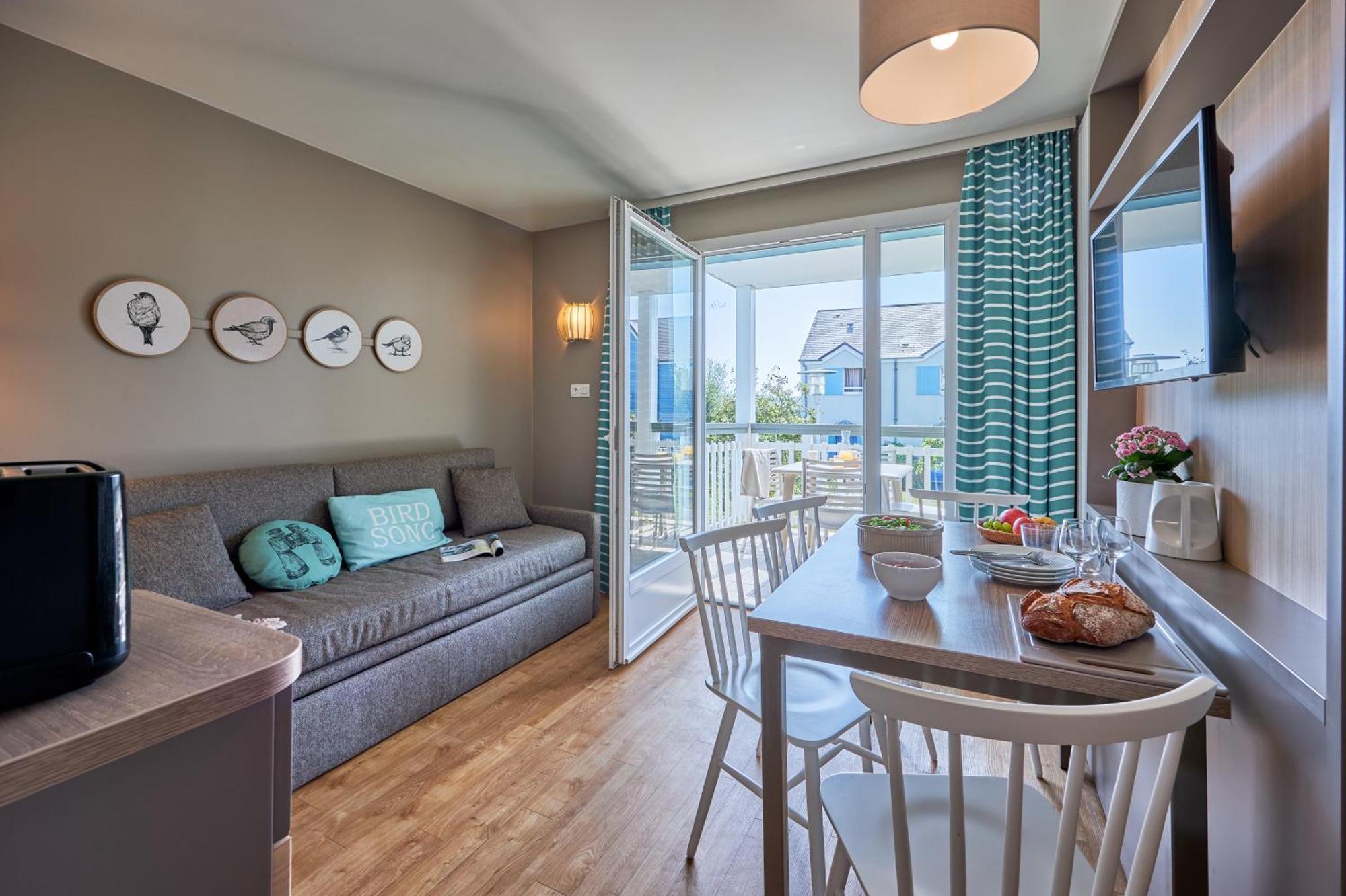 Appartement 1 Chambre avec Terrasse ou Balcon (4 Personnes)