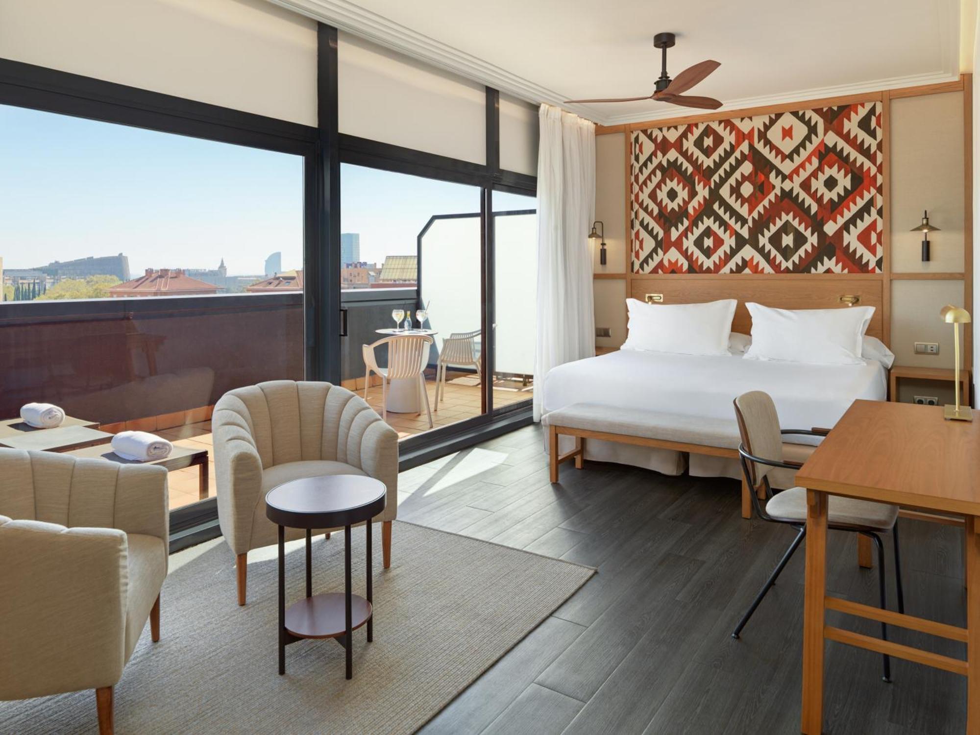 Suite Junior avec Terrasse et Accès au Spa