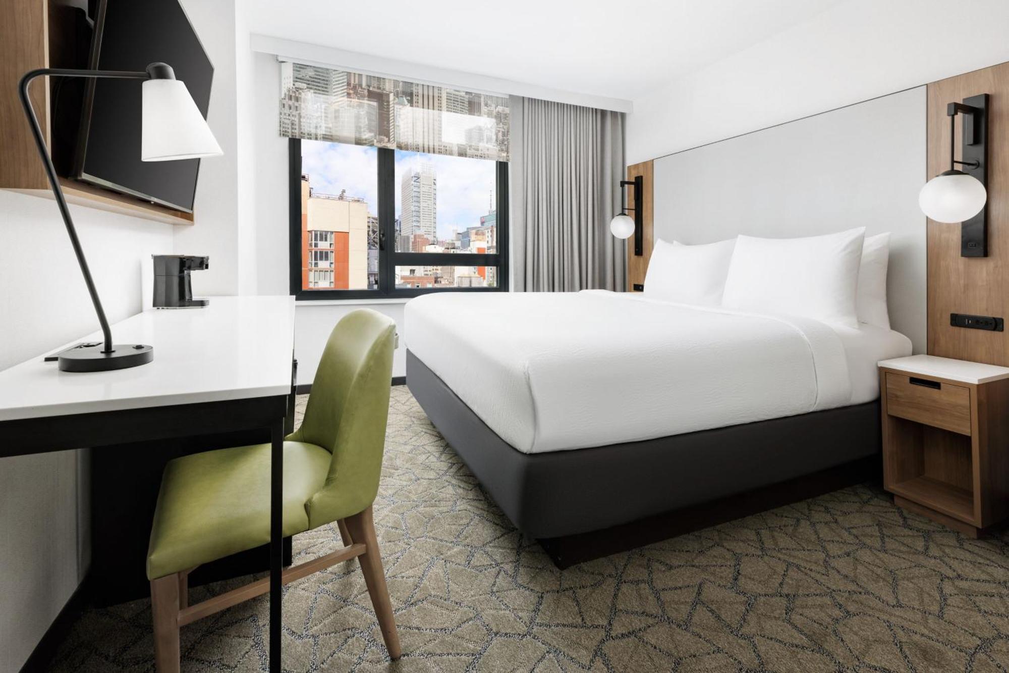 Quarto King com Vista da Cidade - Acessível para Hóspedes com Capacidade Auditiva Reduzida