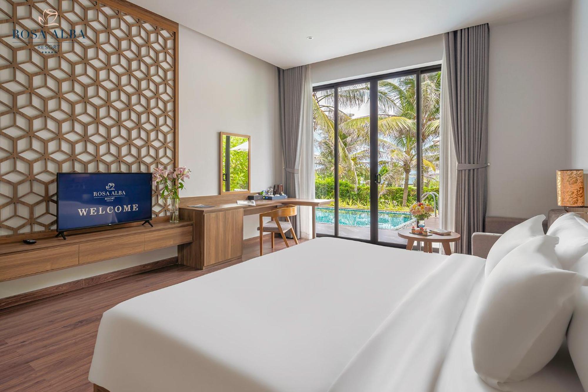 Beach Front Three-Bedroom Villa