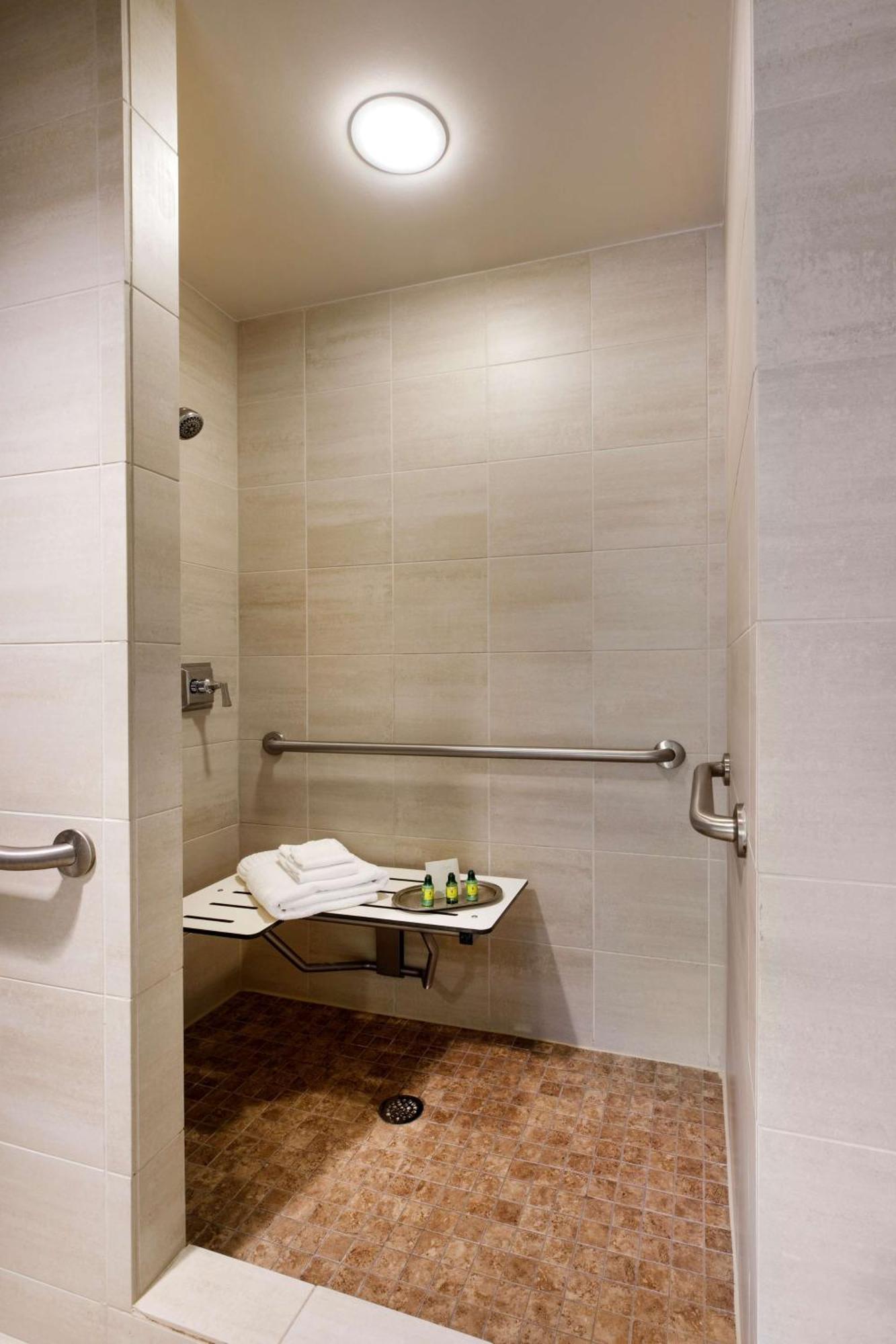 Deluxe King Room with Roll-In Shower - Mobility/Hearing Access