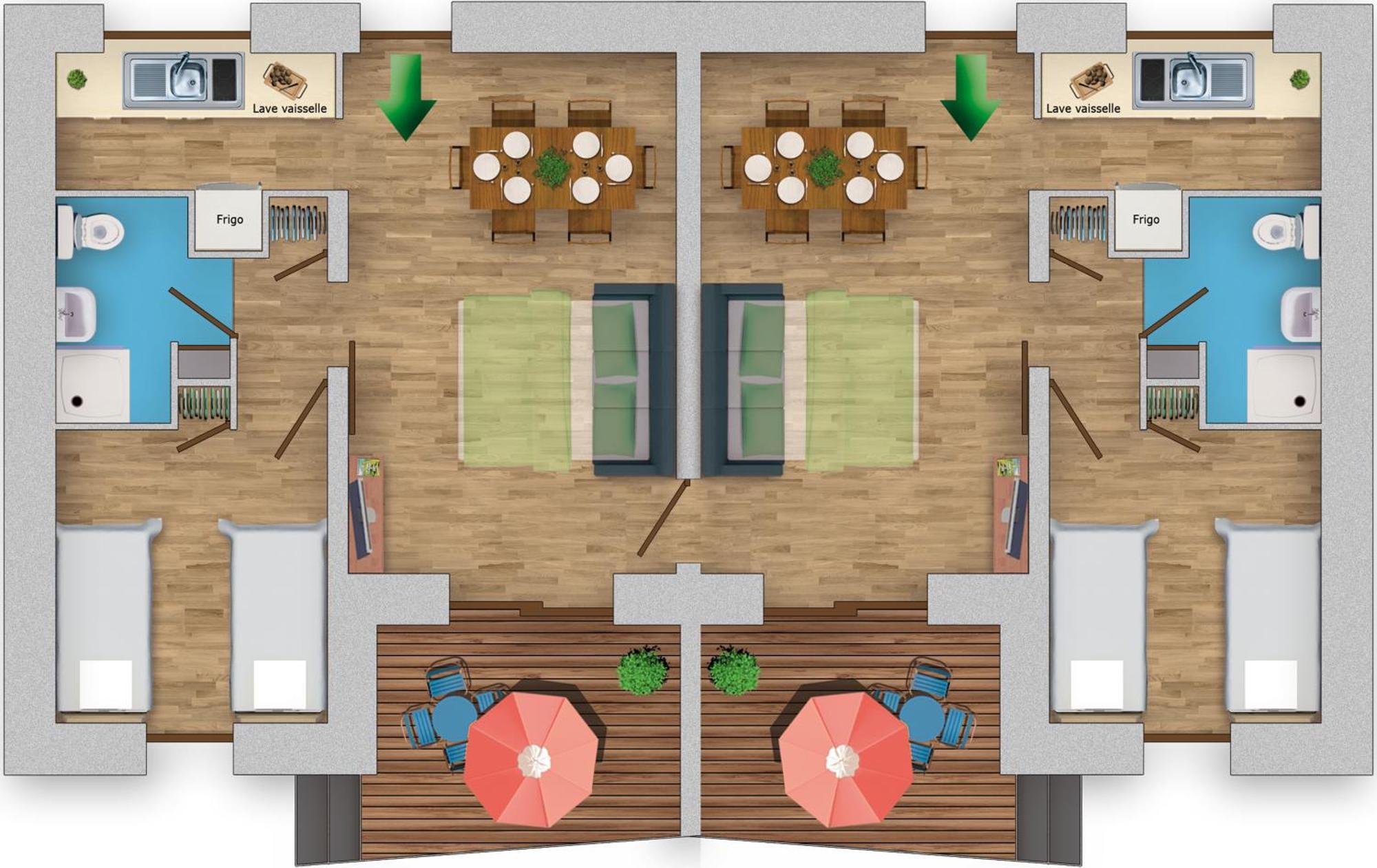 Maison 2 Chambres