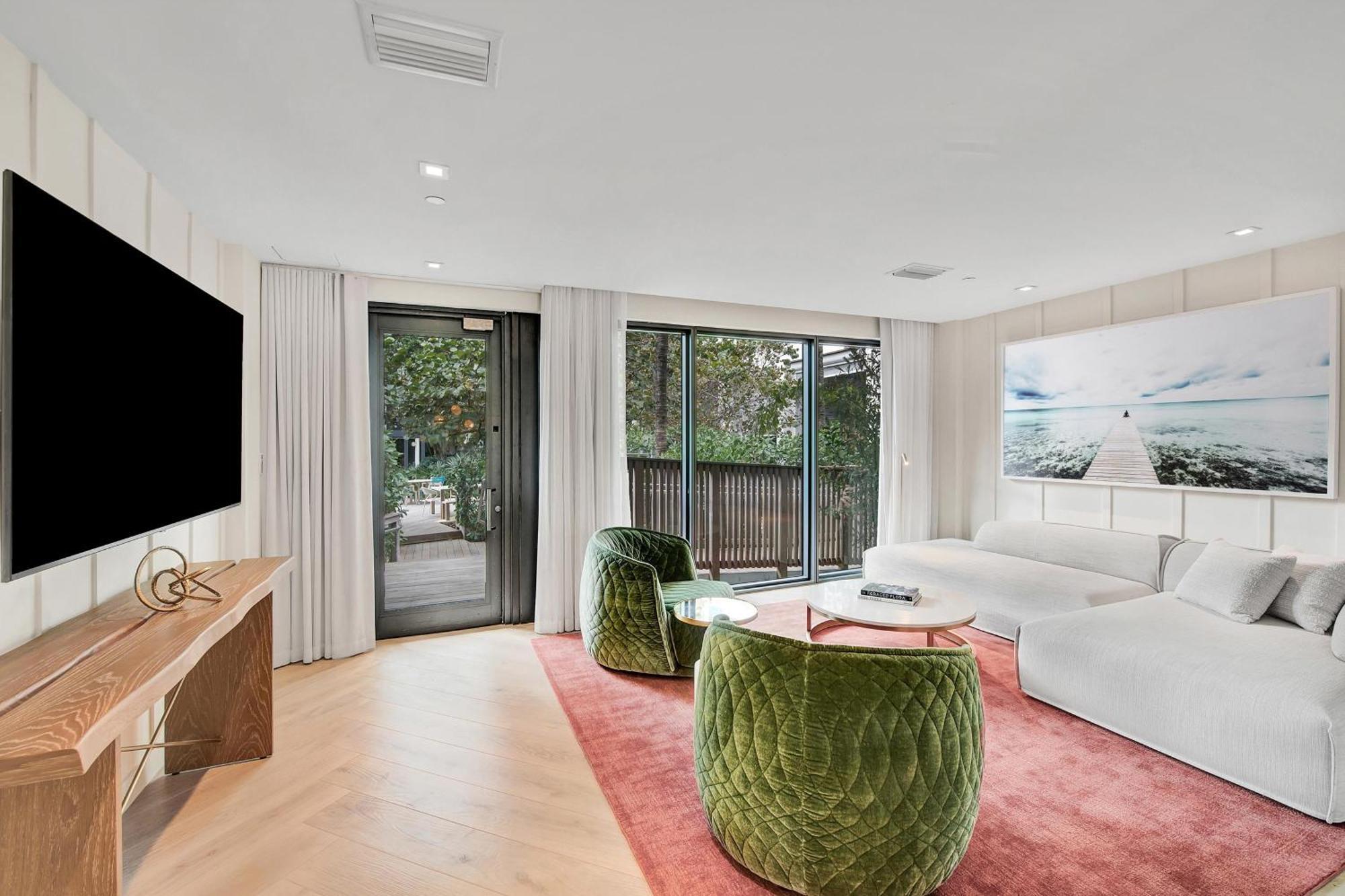 Villa 2 Chambres, Suite 2 Chambres, Chambre 1 : 1 Lit King-Size, Chambre 2 : 1 lit Queen-Size, Rez-de-Chaussée, Balcon