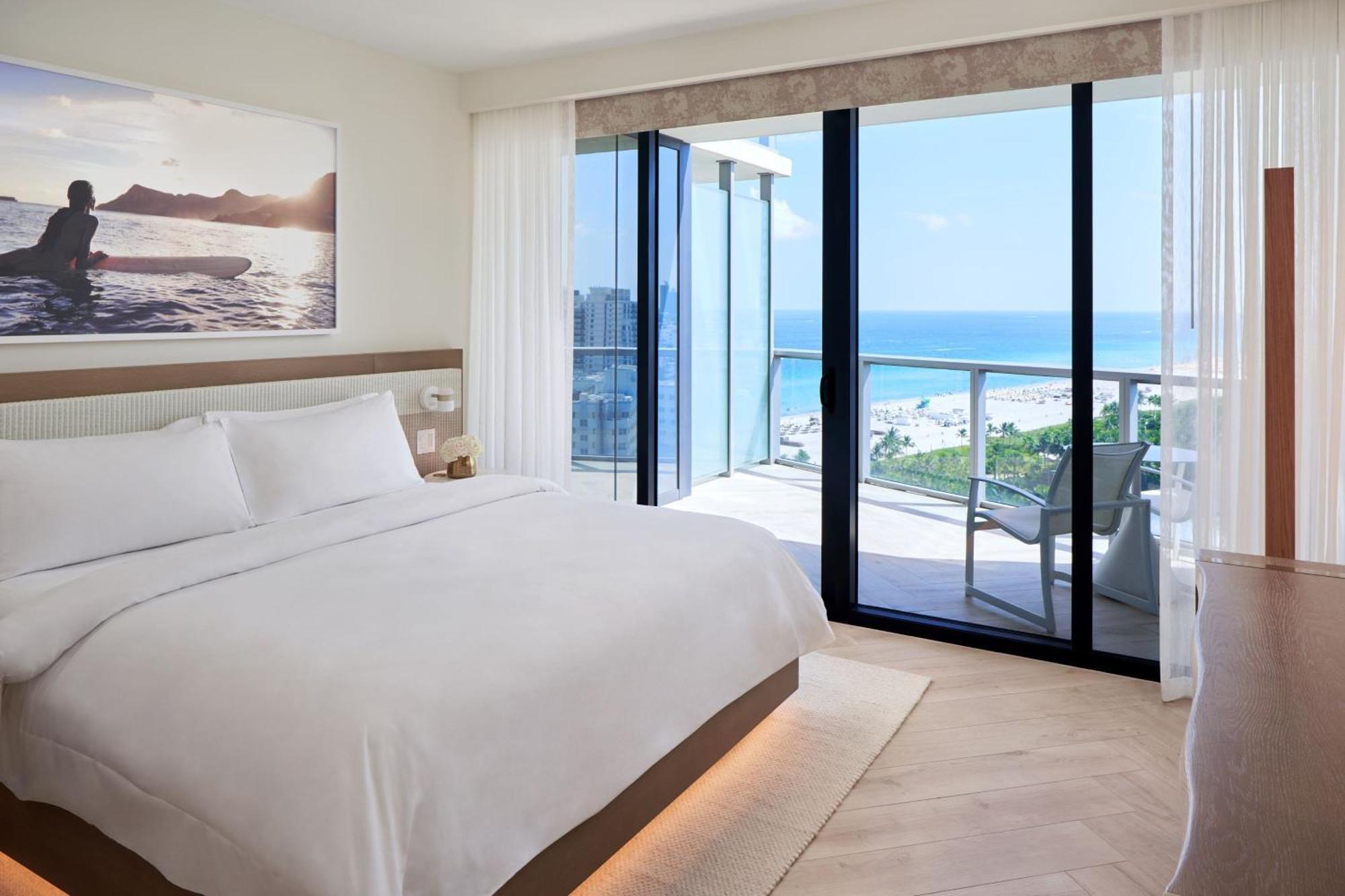 Suite 2,5 Chambres - Vue sur Océan - Chambre 1 : 1 Lit King-Size, Chambre 2 : Suite 1 Lit King-Size, Canapé-Lit et Balcon