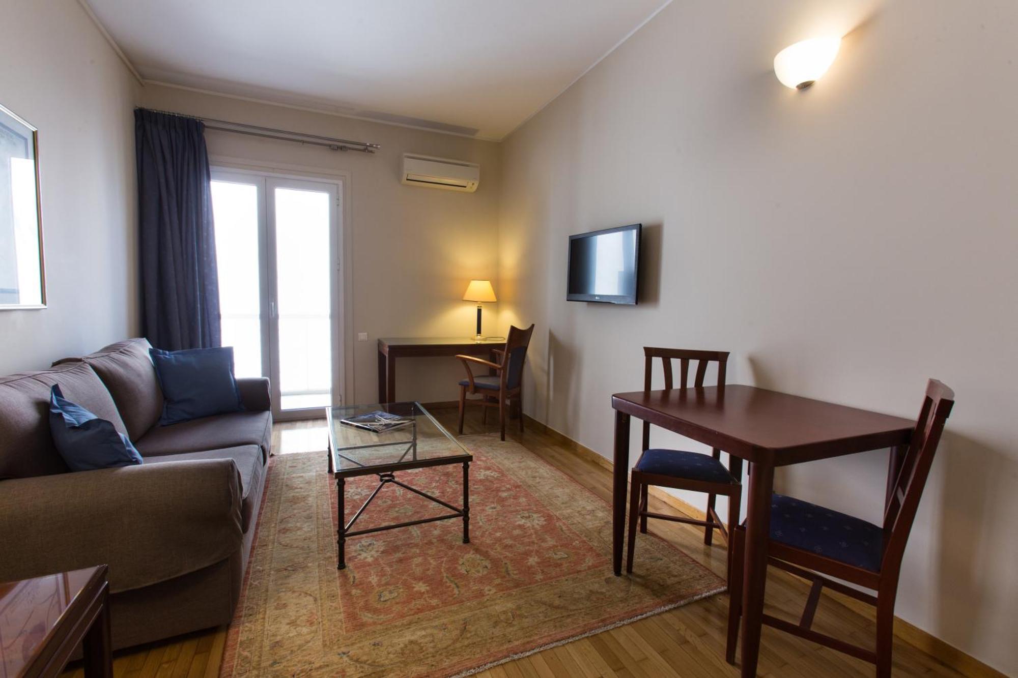 One-Bedroom Apartment Balcony