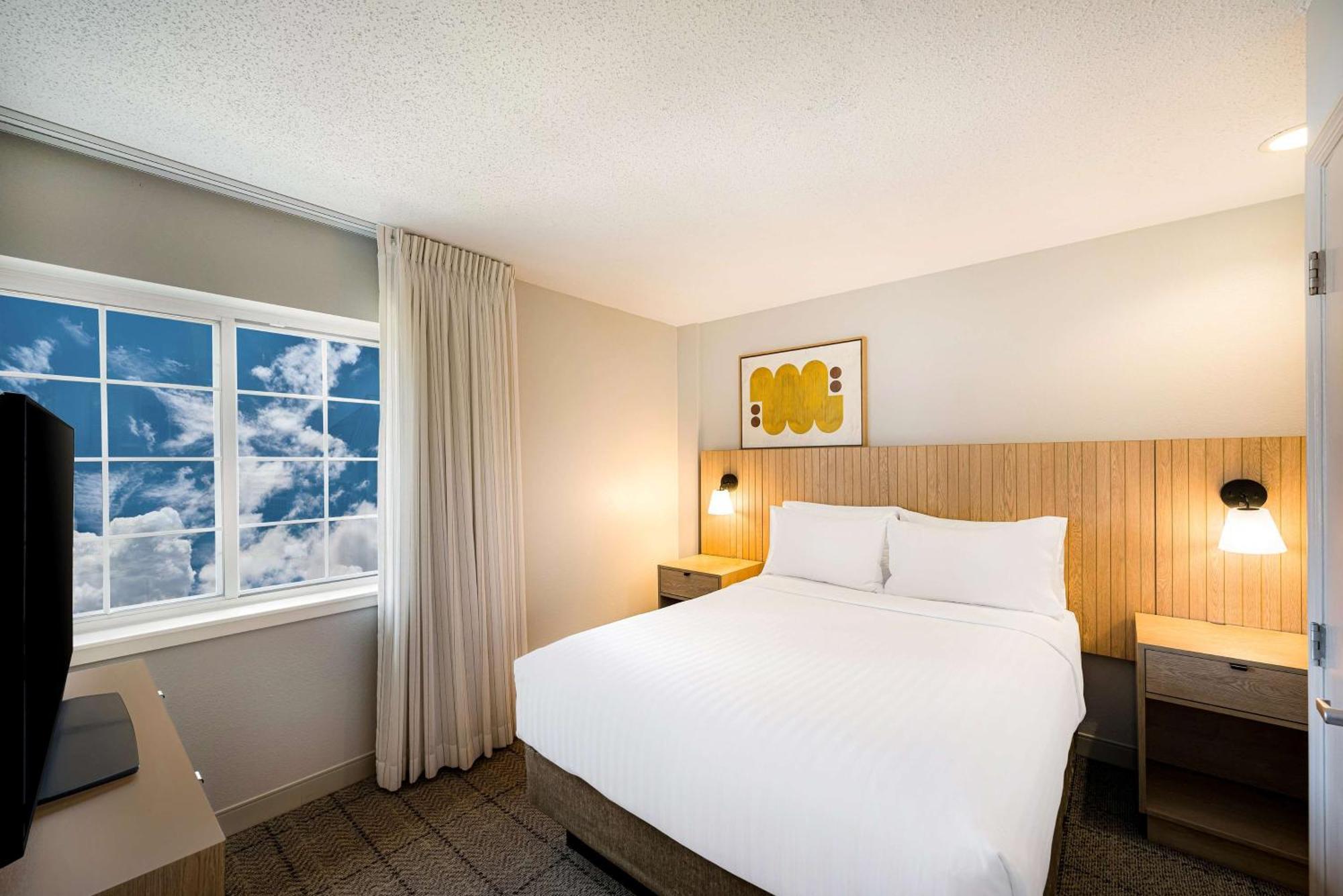 Suite mit 1 Schlafzimmer und Blick auf New York