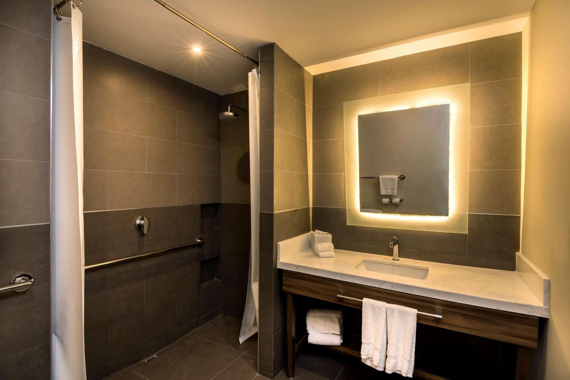 Queen Room with Roll-In Shower - Mobility and Hearing Access