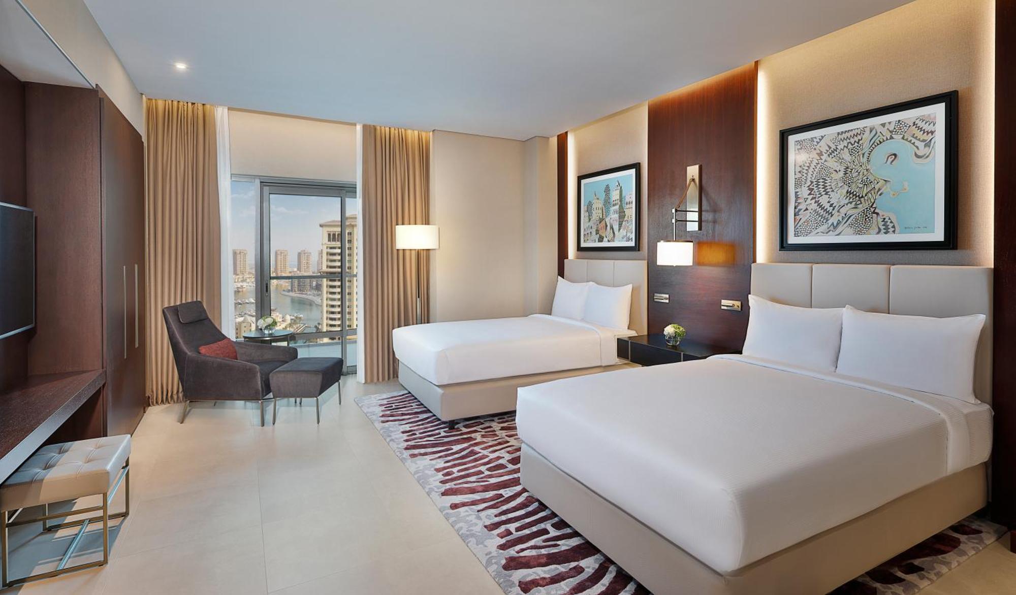 Two-Bedroom Family Suite with Sea View - High Floor