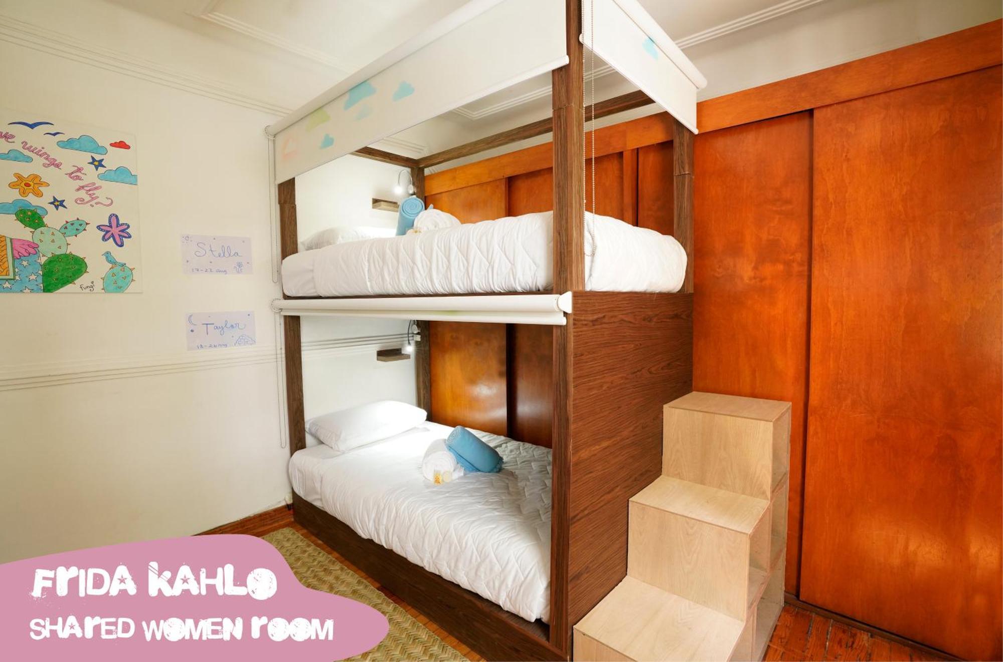Single Bed in Female Dormitory Room