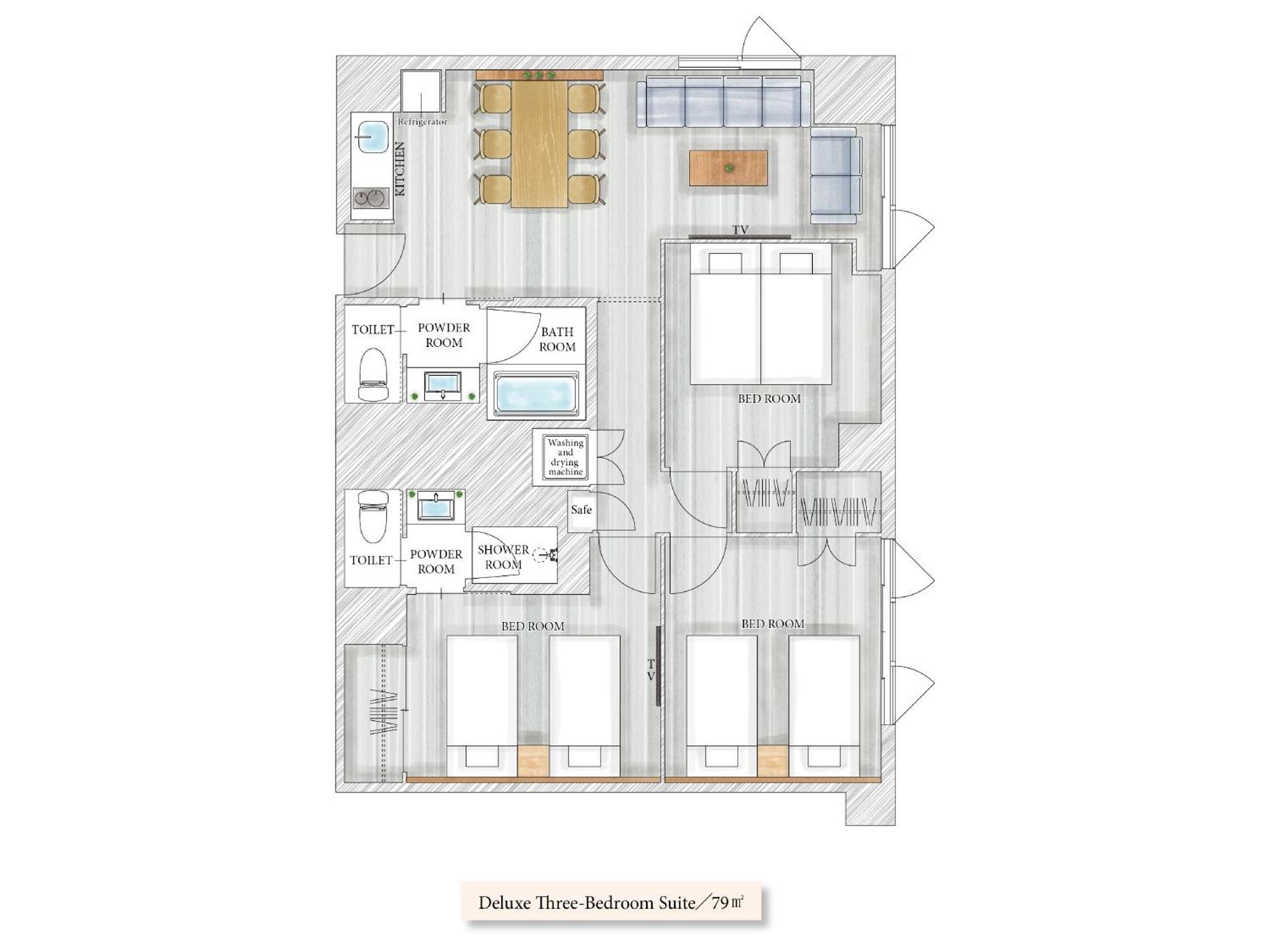 Three-Bedroom Suite,1549452274:JPEG