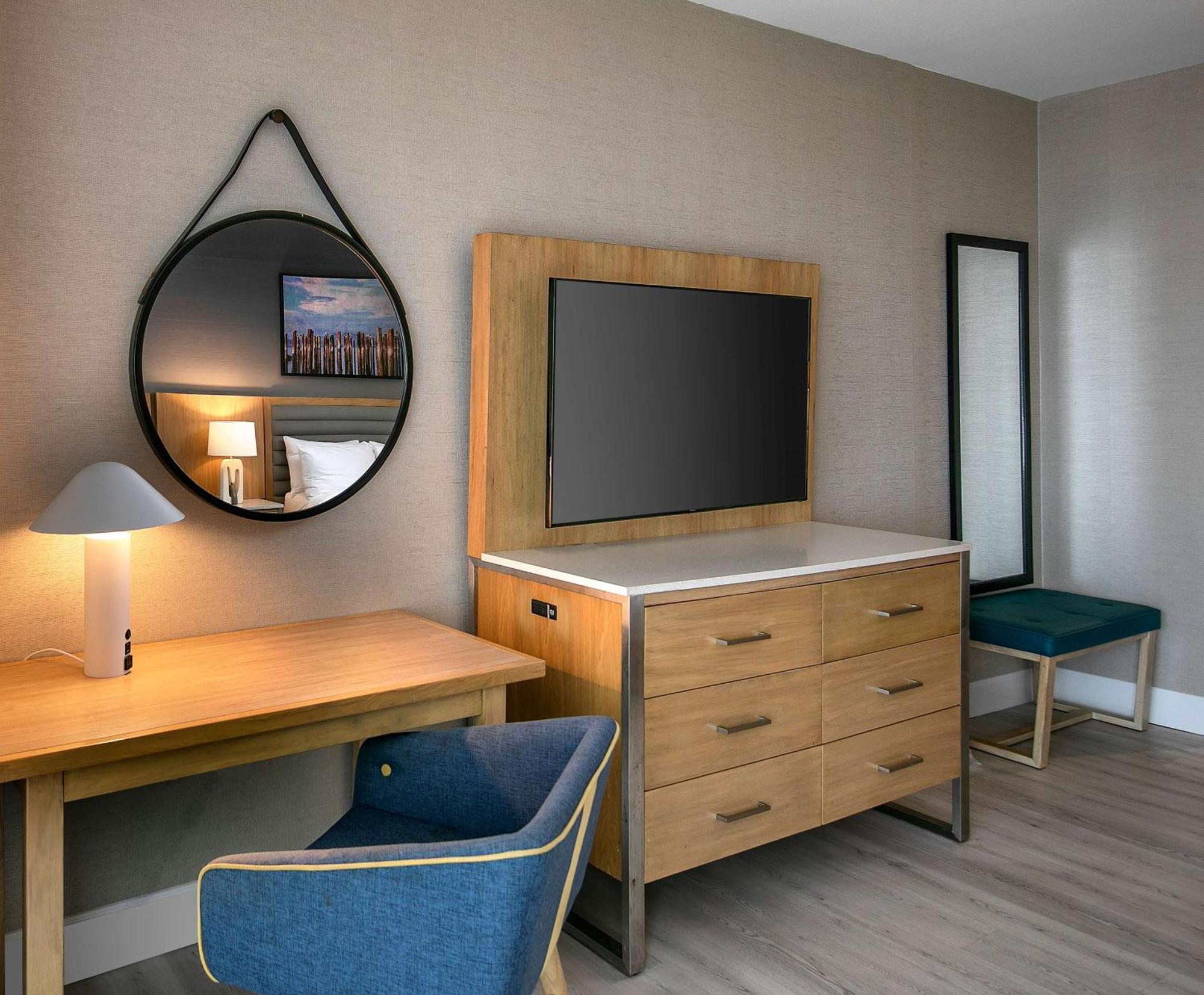 Habitación Doble con cama grande y vistas al mar - Acceso para personas con movilidad reducida