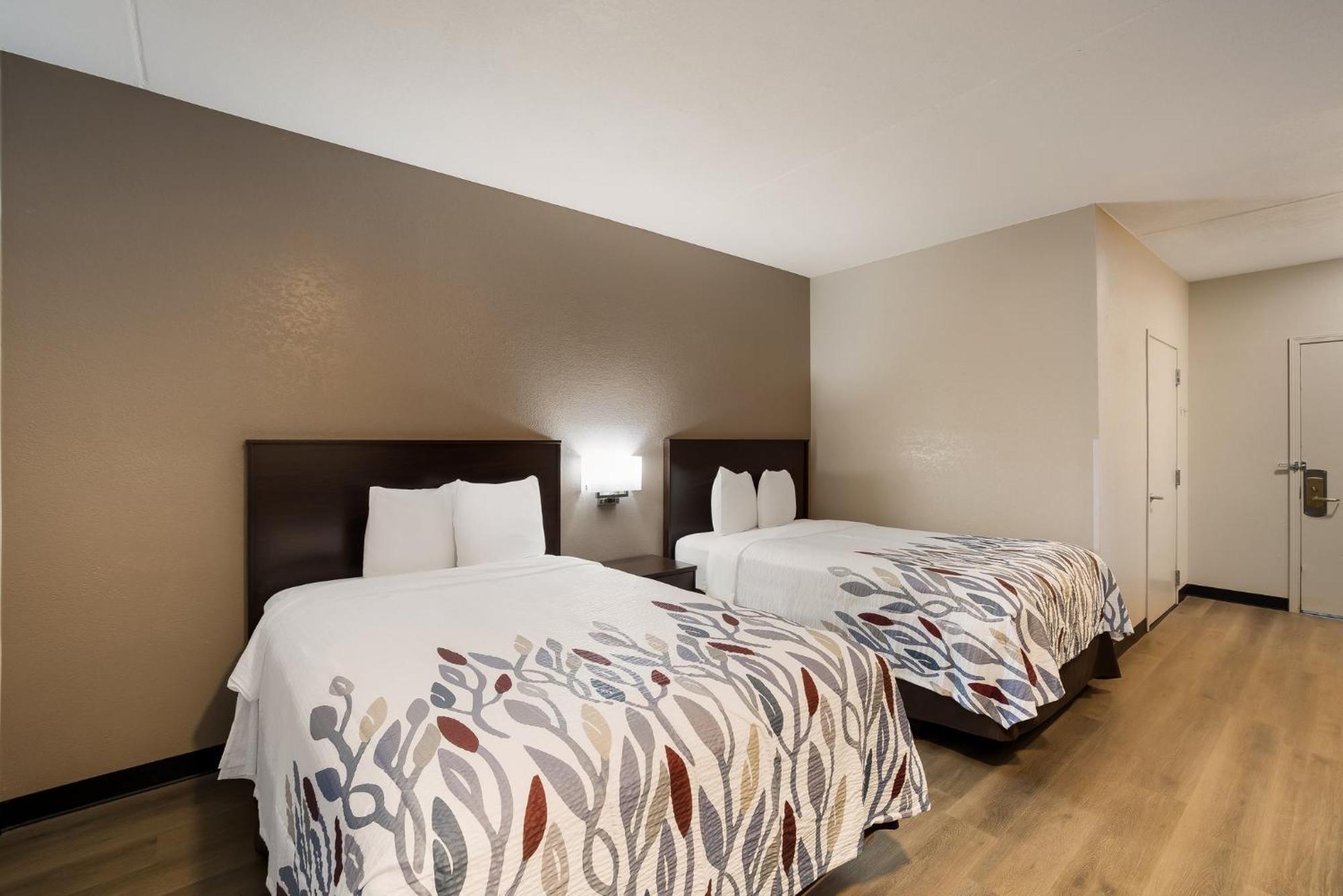 Standard Room with Two Double Beds Disability Access Roll-In Shower Smoke Free