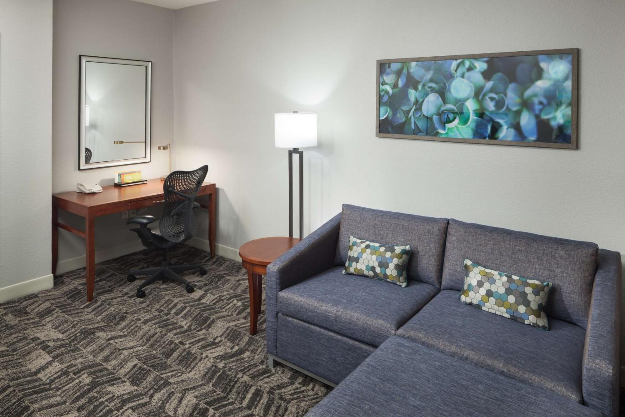 Suite Junior con cama extragrande y zona de estar