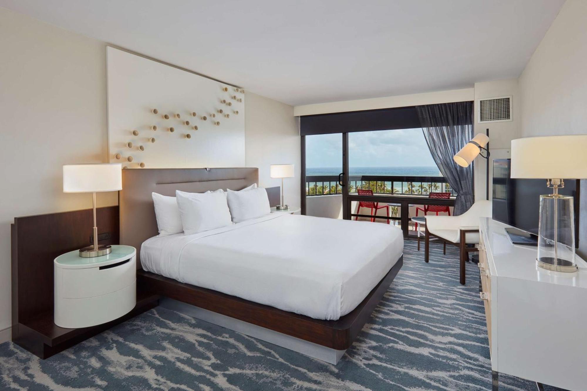 Two Room King Suite with Balcony and Water View