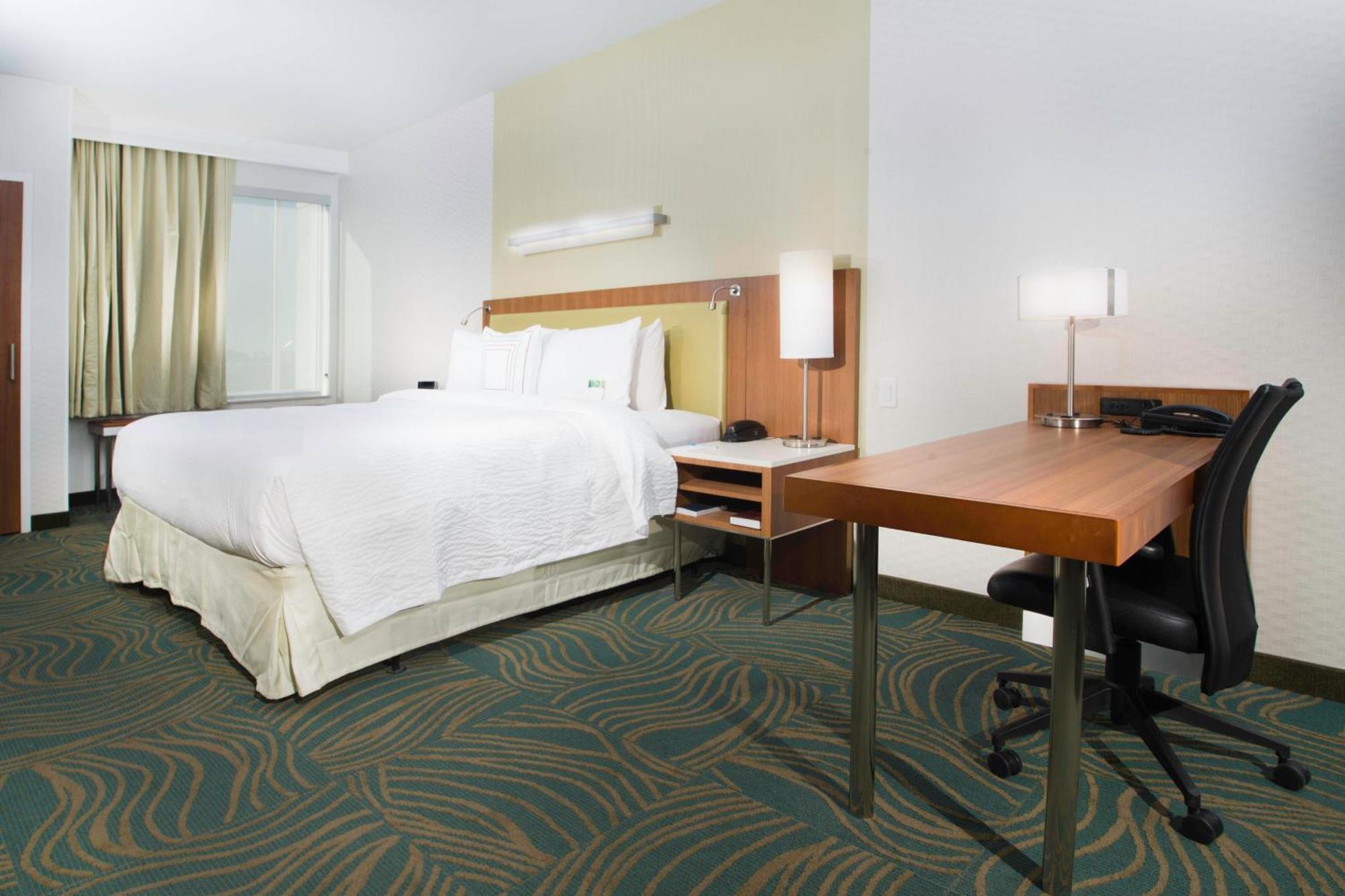 Estudio con cama extragrande