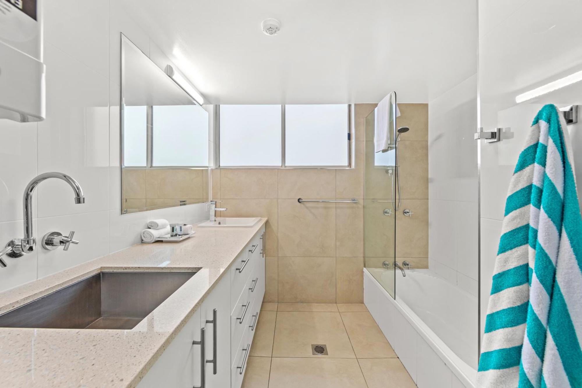 Three-Bedroom Apartment with Garden View