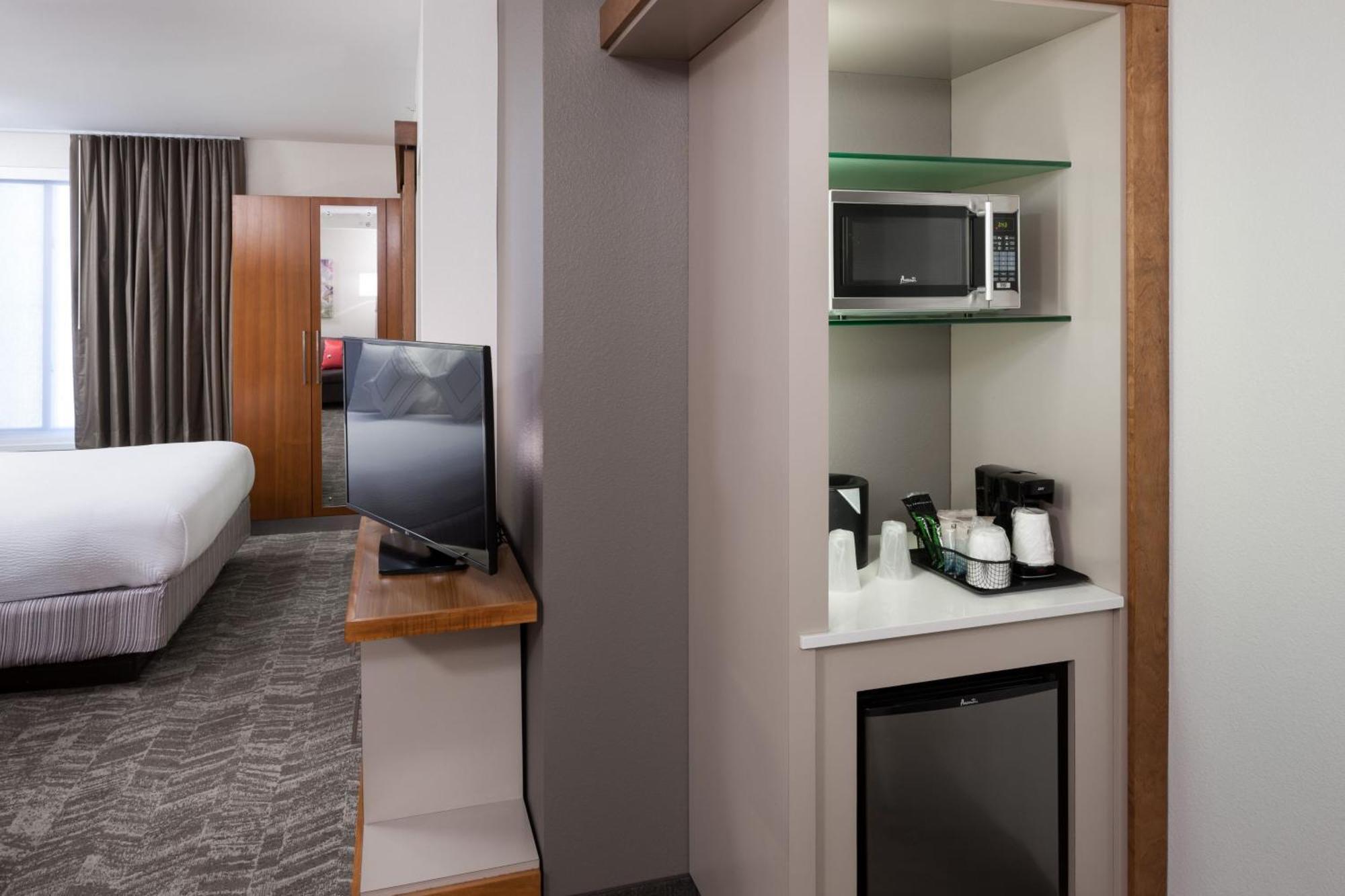 Estudio con cama extragrande, sofá cama y bañera adaptada - Adaptado para personas con discapacidad auditiva y movilidad reducida