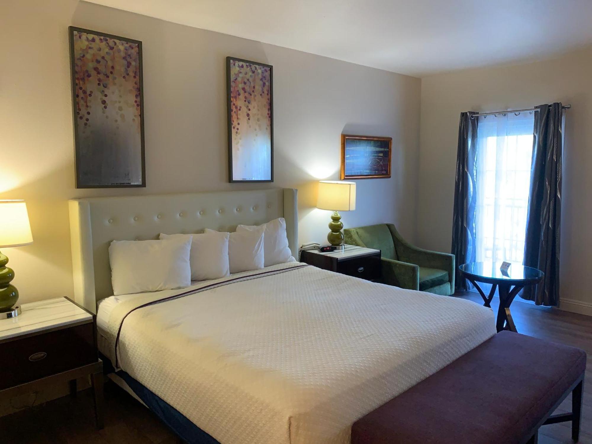 King Room Mobility or Hearing Access Roll Shower Non-Smoking