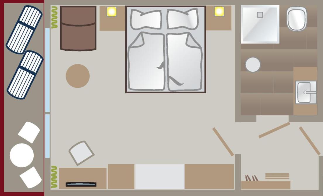Superior Doppelzimmer mit Balkon
