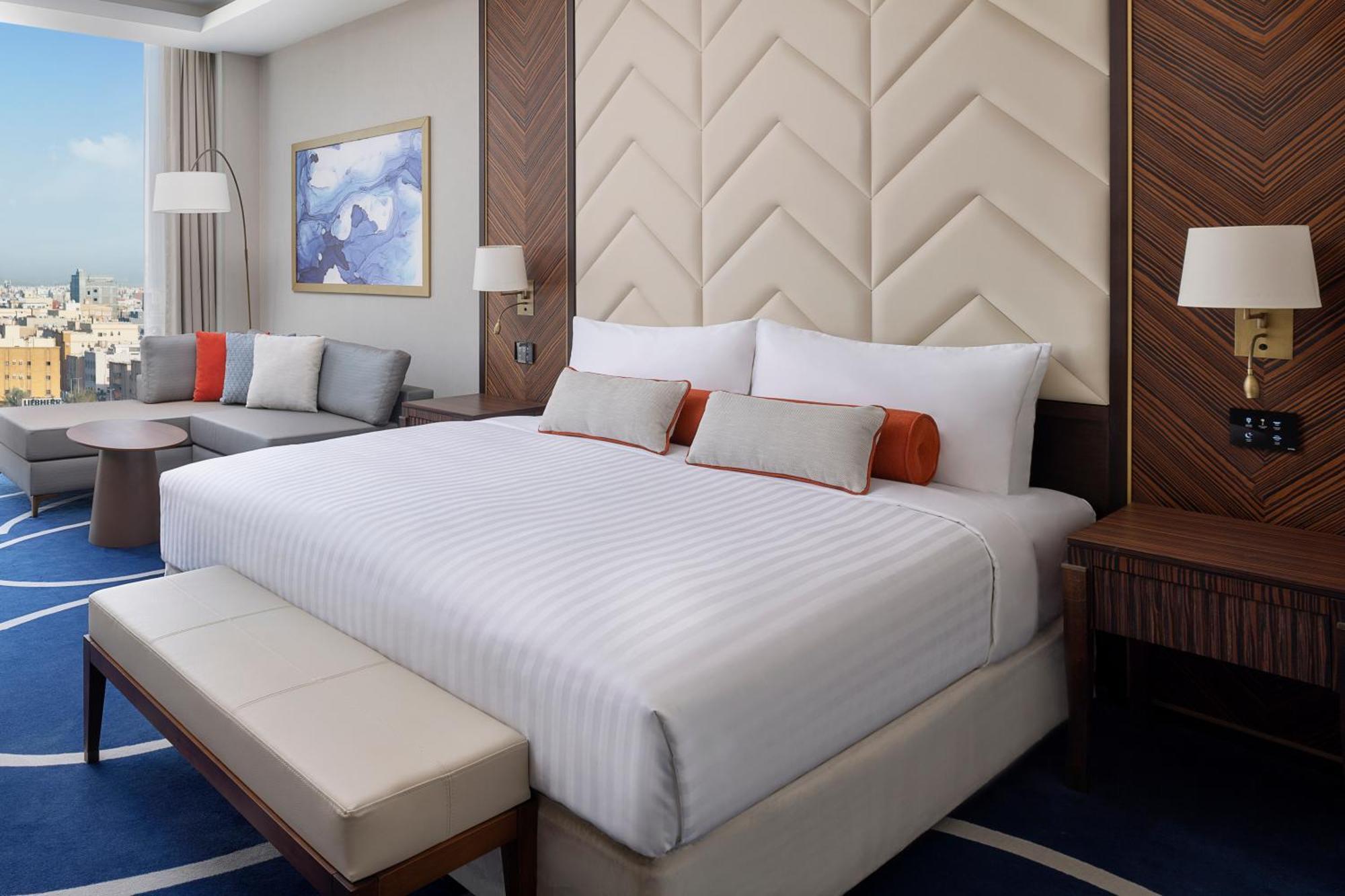 Grand Deluxe Kamer met Kingsize Bed en Uitzicht op de Stad