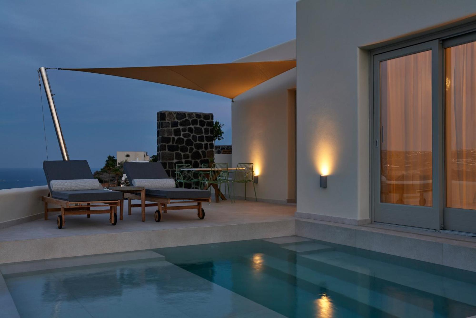 Suite Familiale avec Piscine Privée - Vue sur Mer