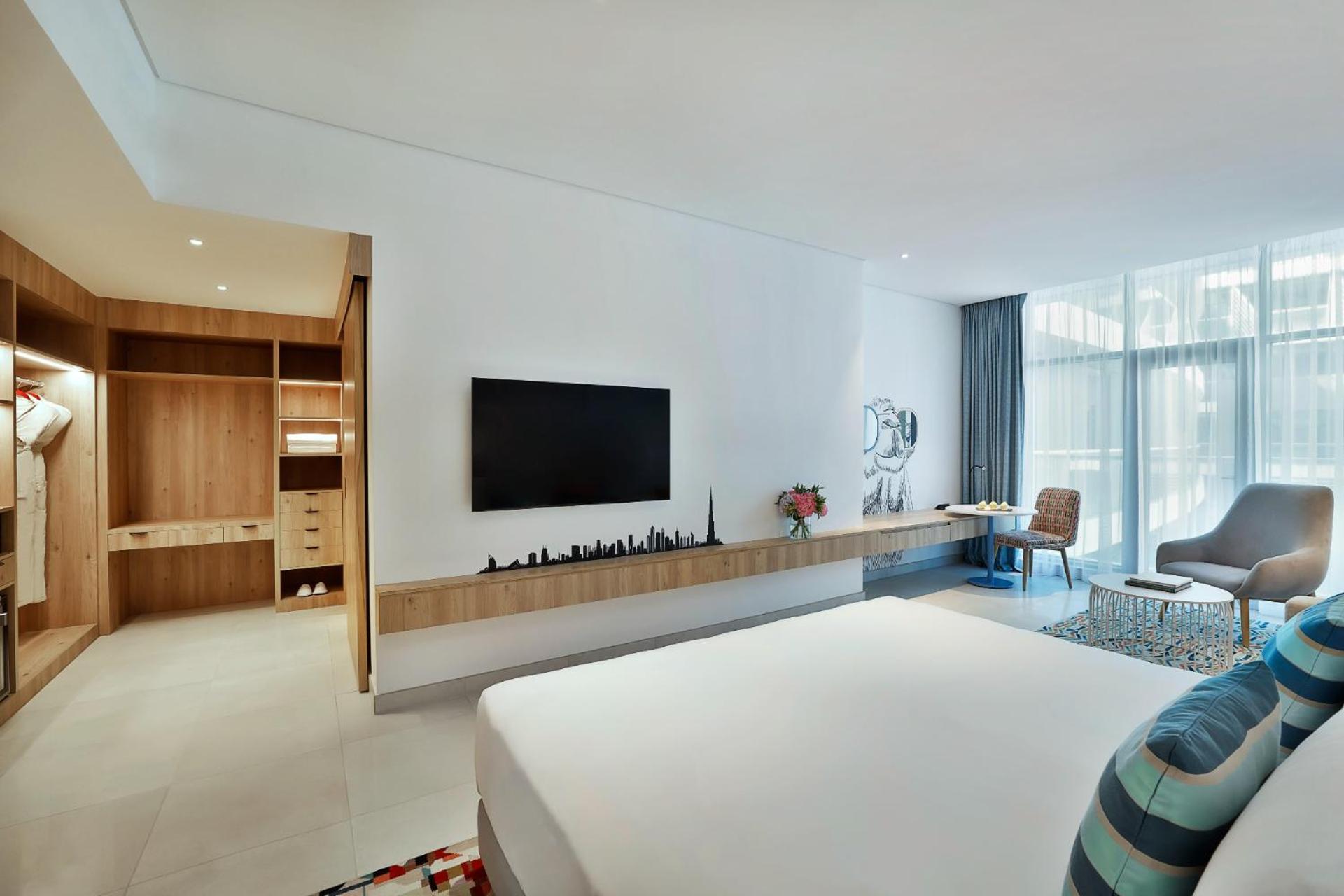 Deluxe Family Room with Balcony, Beach & Rooftop Infinity Pool Access, Kids Club Access ,Shuttle to Mall Of Emirates,1559259073:JPEG