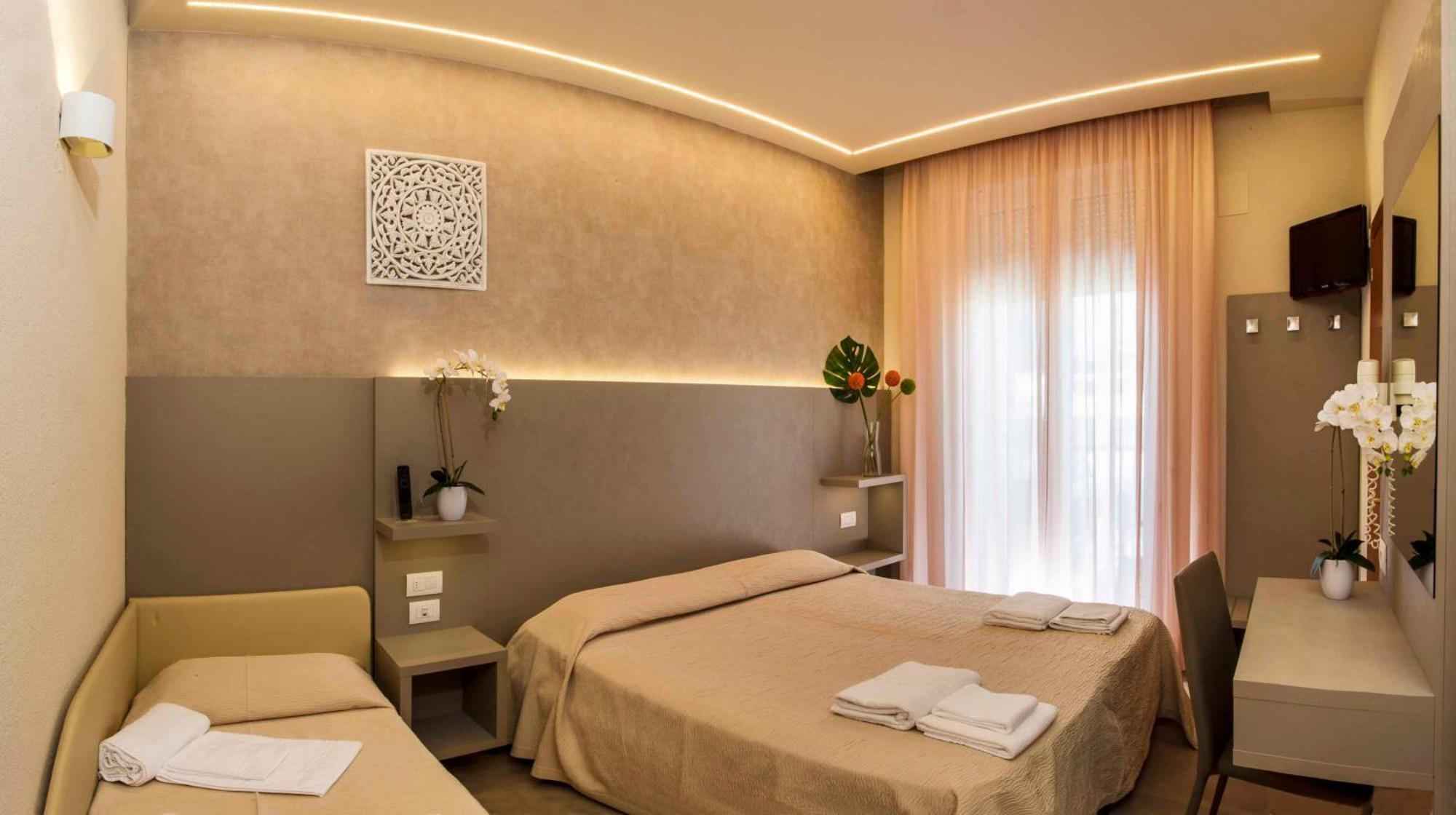 Double or Twin Room with Side Sea View