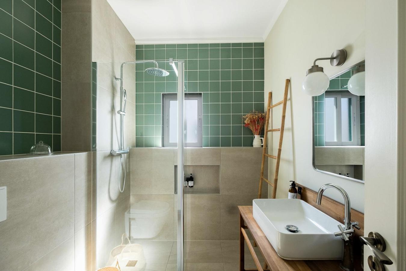 Tweepersoonskamer met Externe Eigen Badkamer en Terras