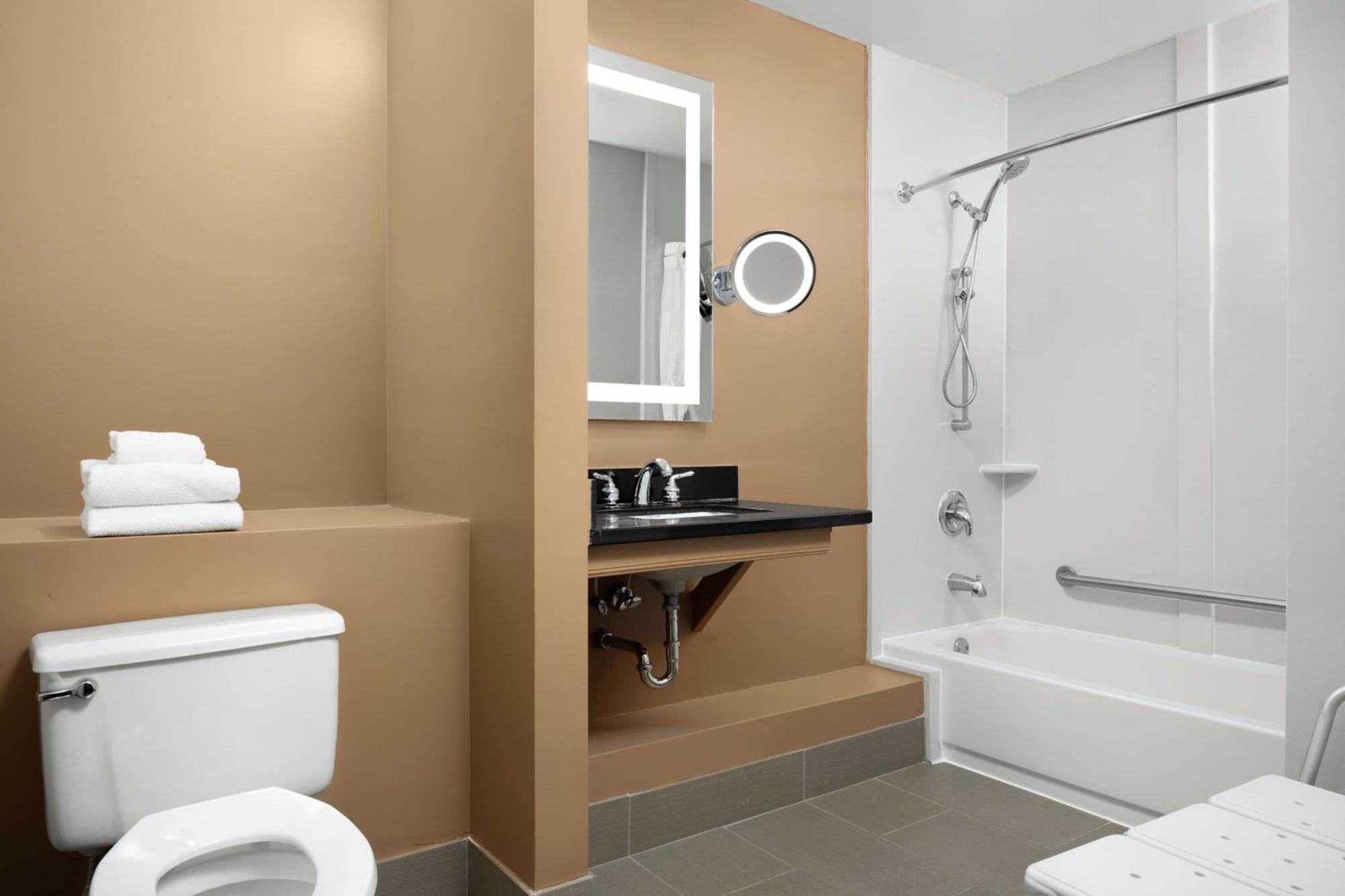 King Room Accessible Tub Mobility Hearing Access