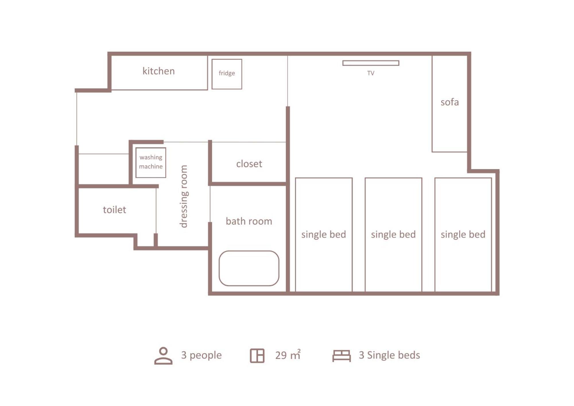 Triple Room