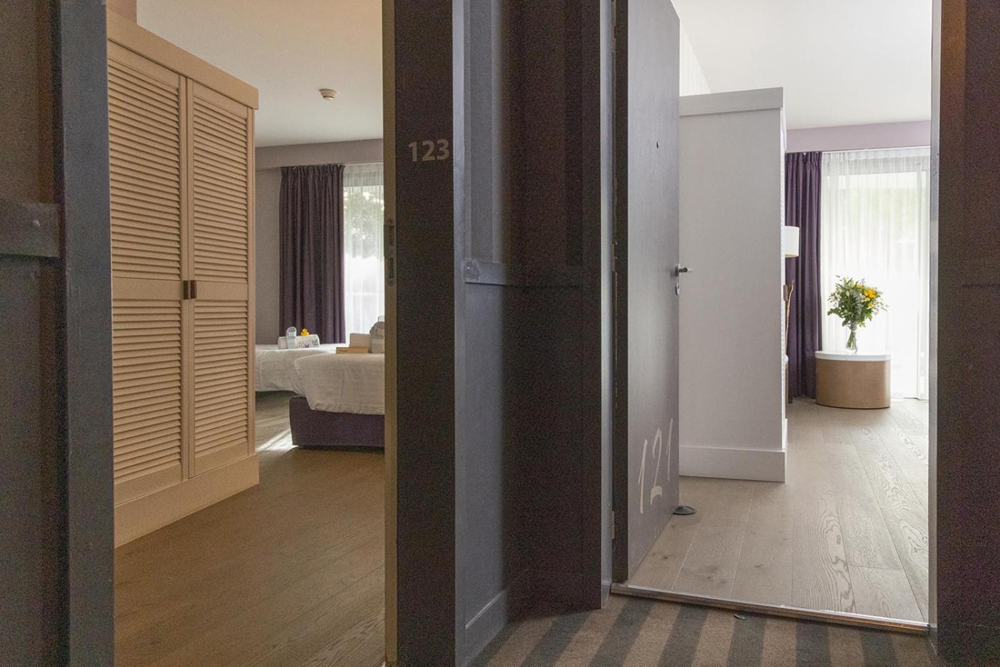 Two connecting family comfort rooms