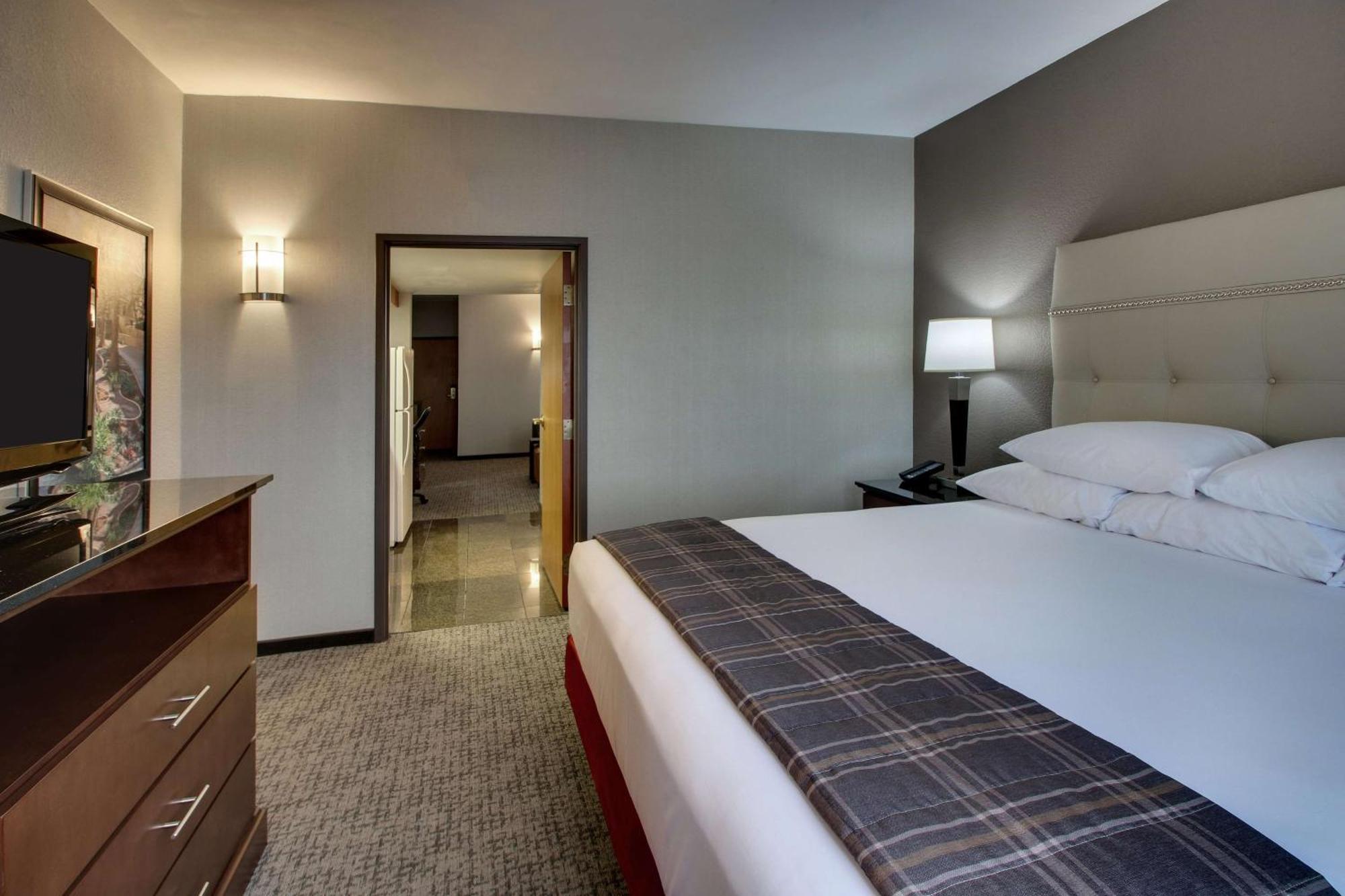 Suite con cama extragrande y sofá cama