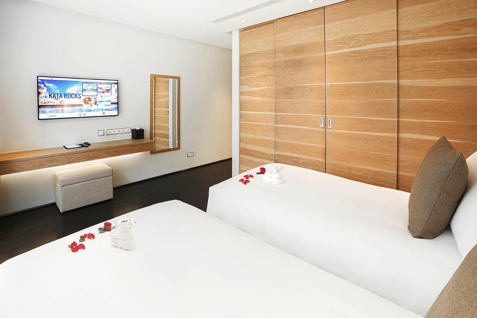 Villa 2 Chambres avec Piscine à Débordement