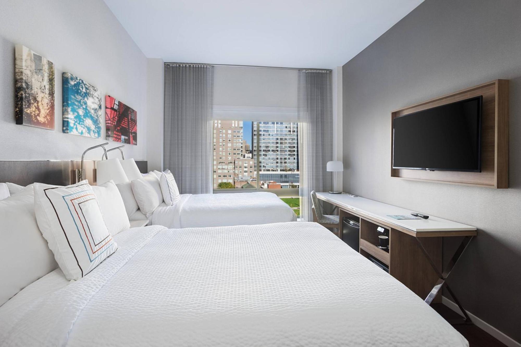 Habitación Doble con vistas a la ciudad - 2 camas dobles
