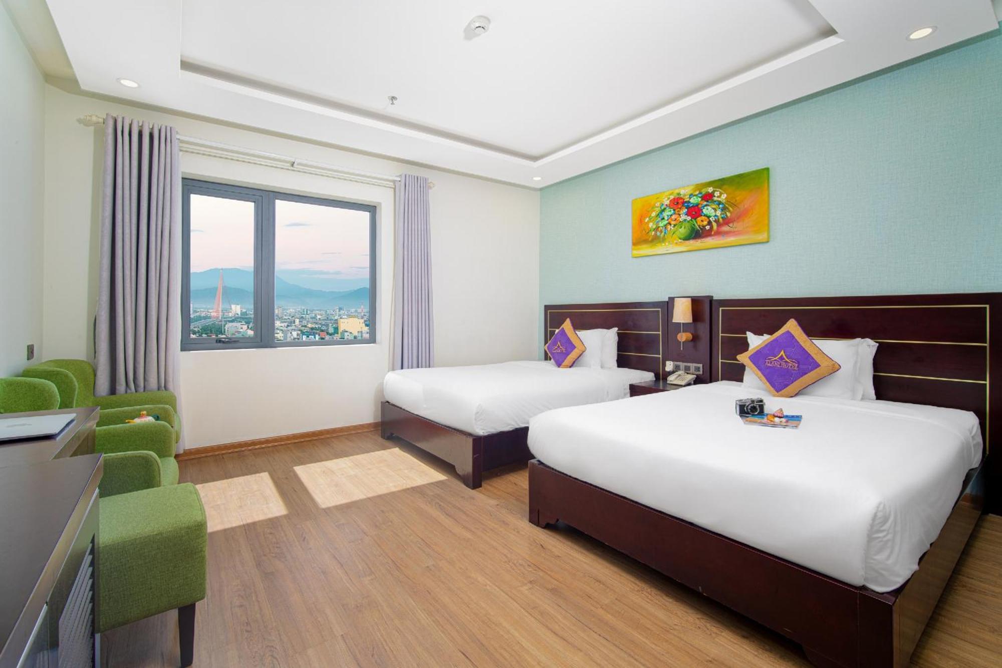 Family Room with City View
