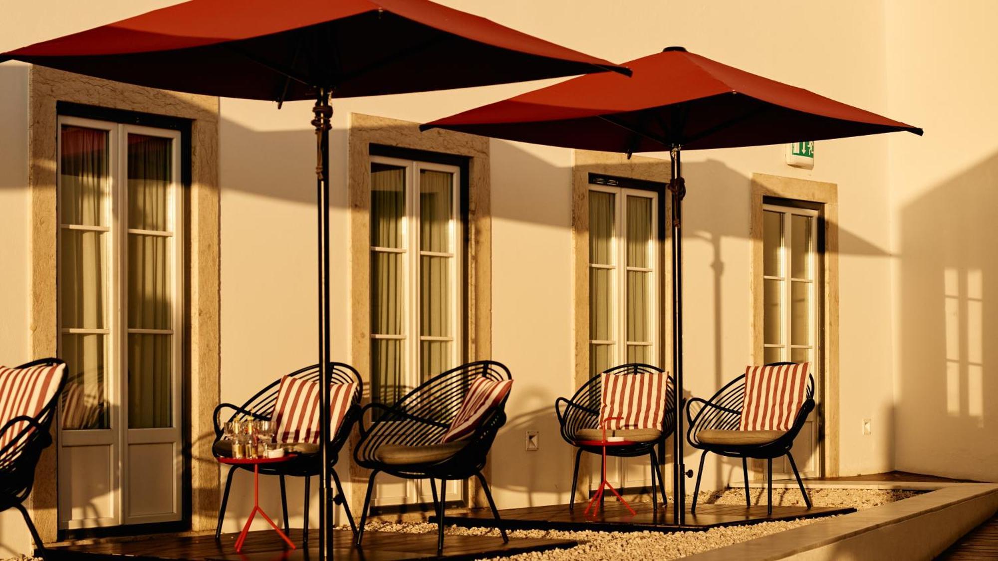 Tweepersoonskamer met 1 of 2 Bedden en een Terras