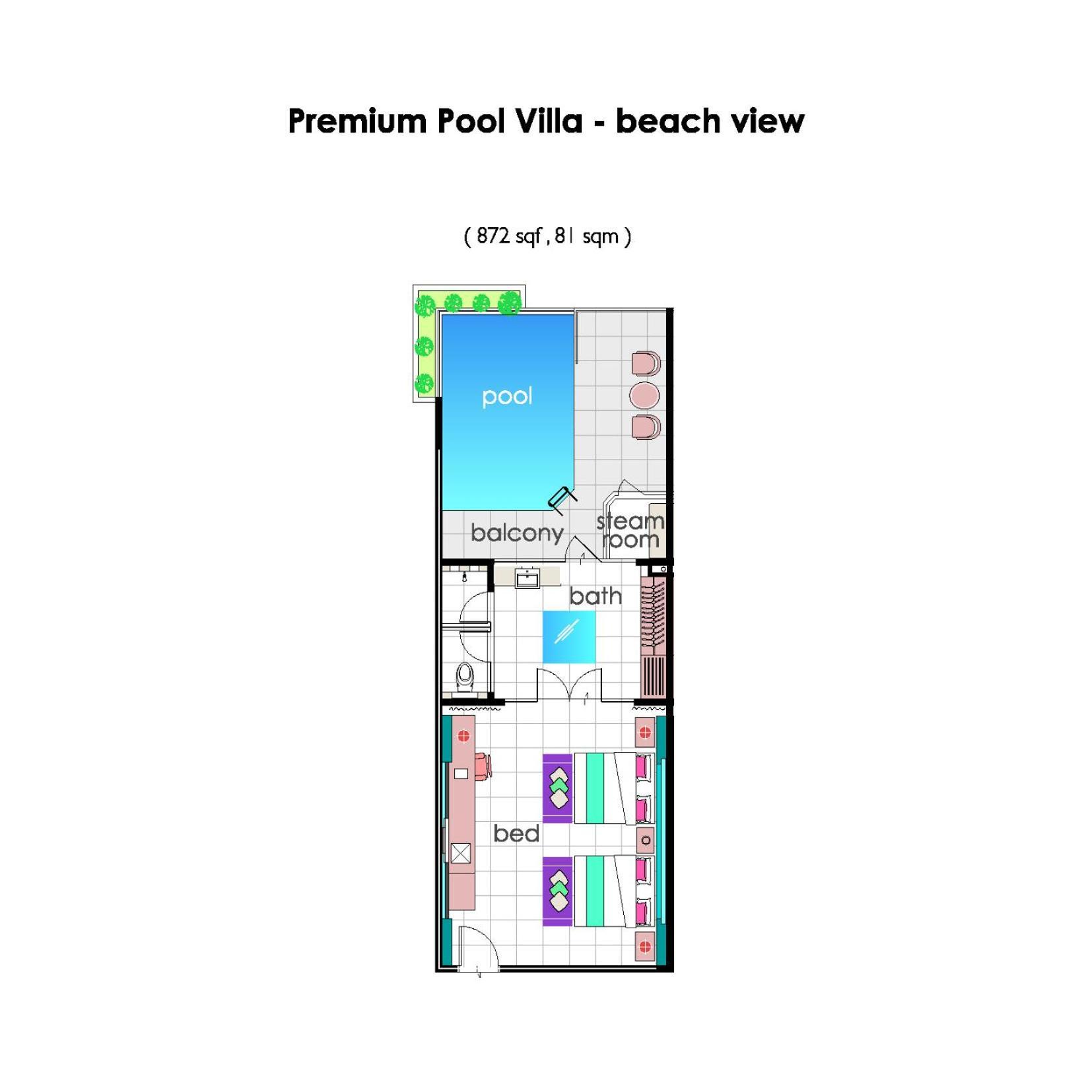 Premium Pool Villa - Sea View