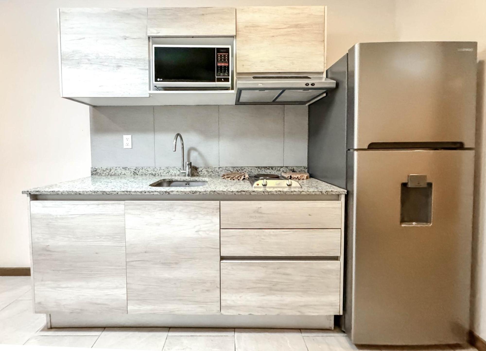 Suite dividida con 2 camas dobles
