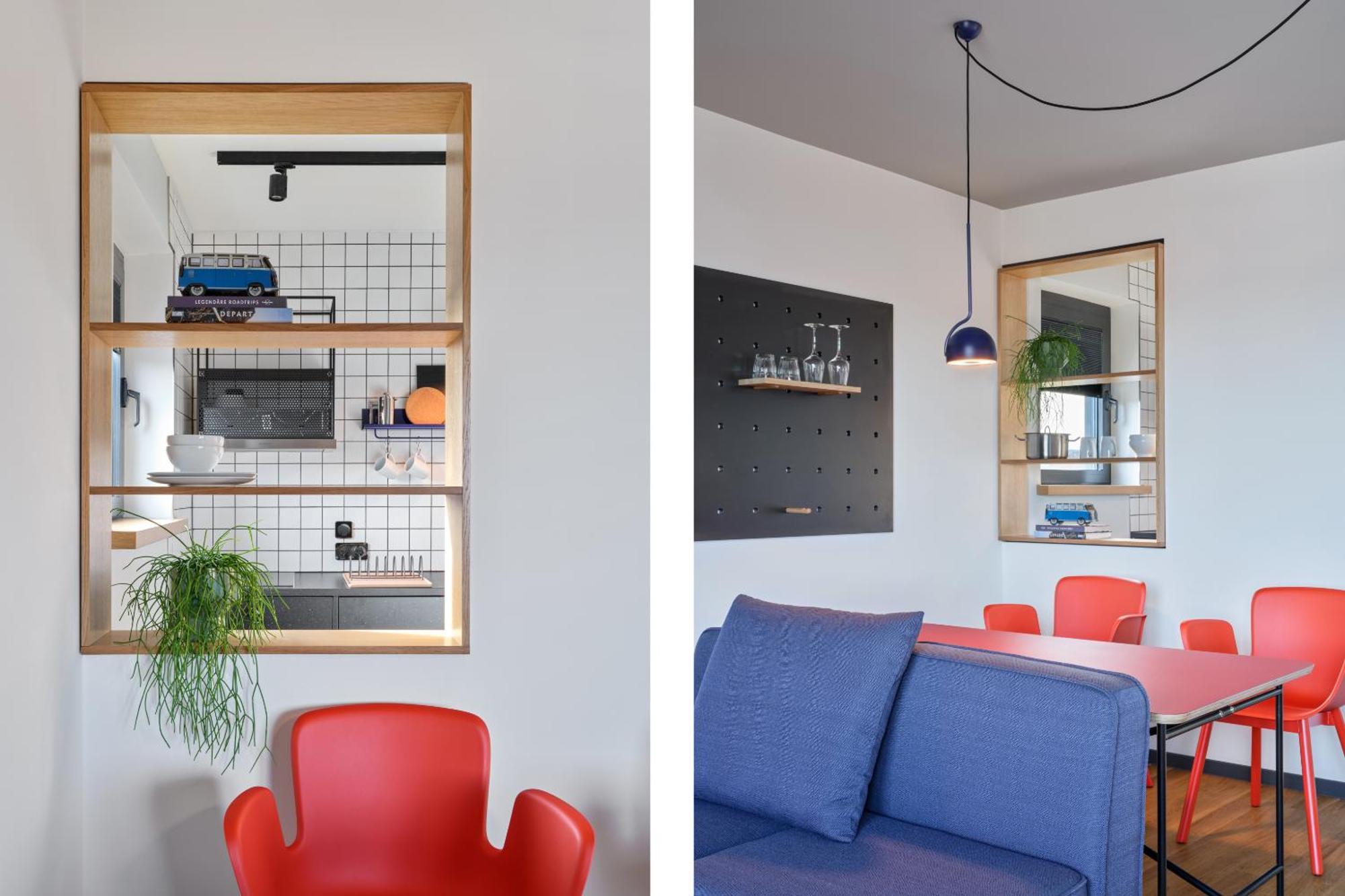 Design Apartment mit Kingsize-Bett
