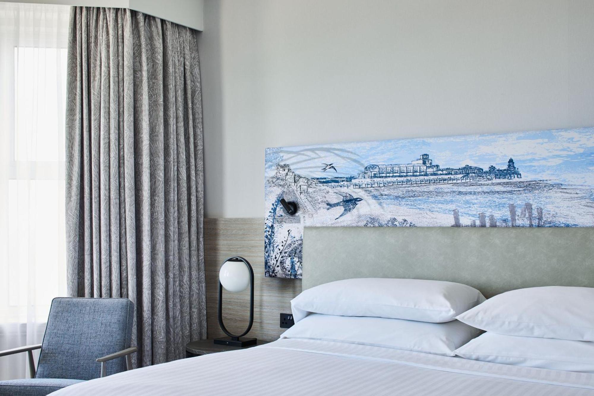 Suite de 1 dormitorio con sofá cama y vistas al mar - Cama extragrande