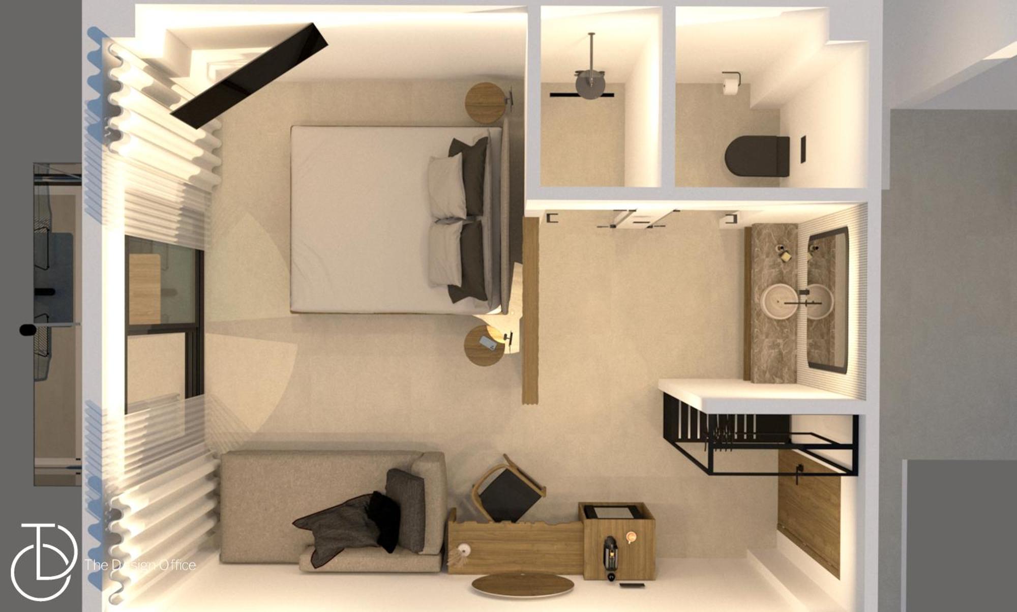 Deluxe Doppelzimmer mit Balkon und Meerblick