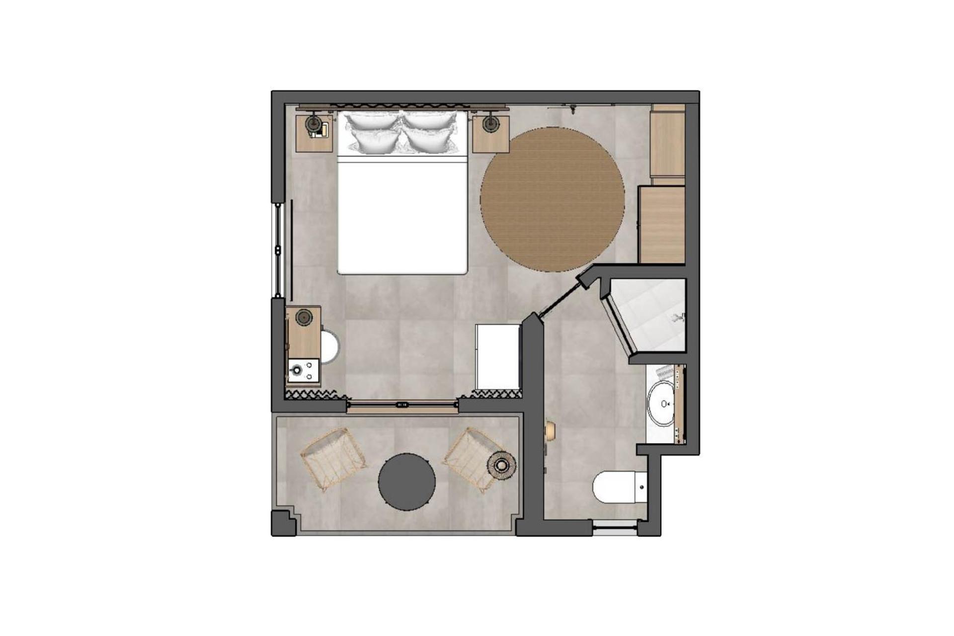 Comfort Kamer met Uitzicht op Zee