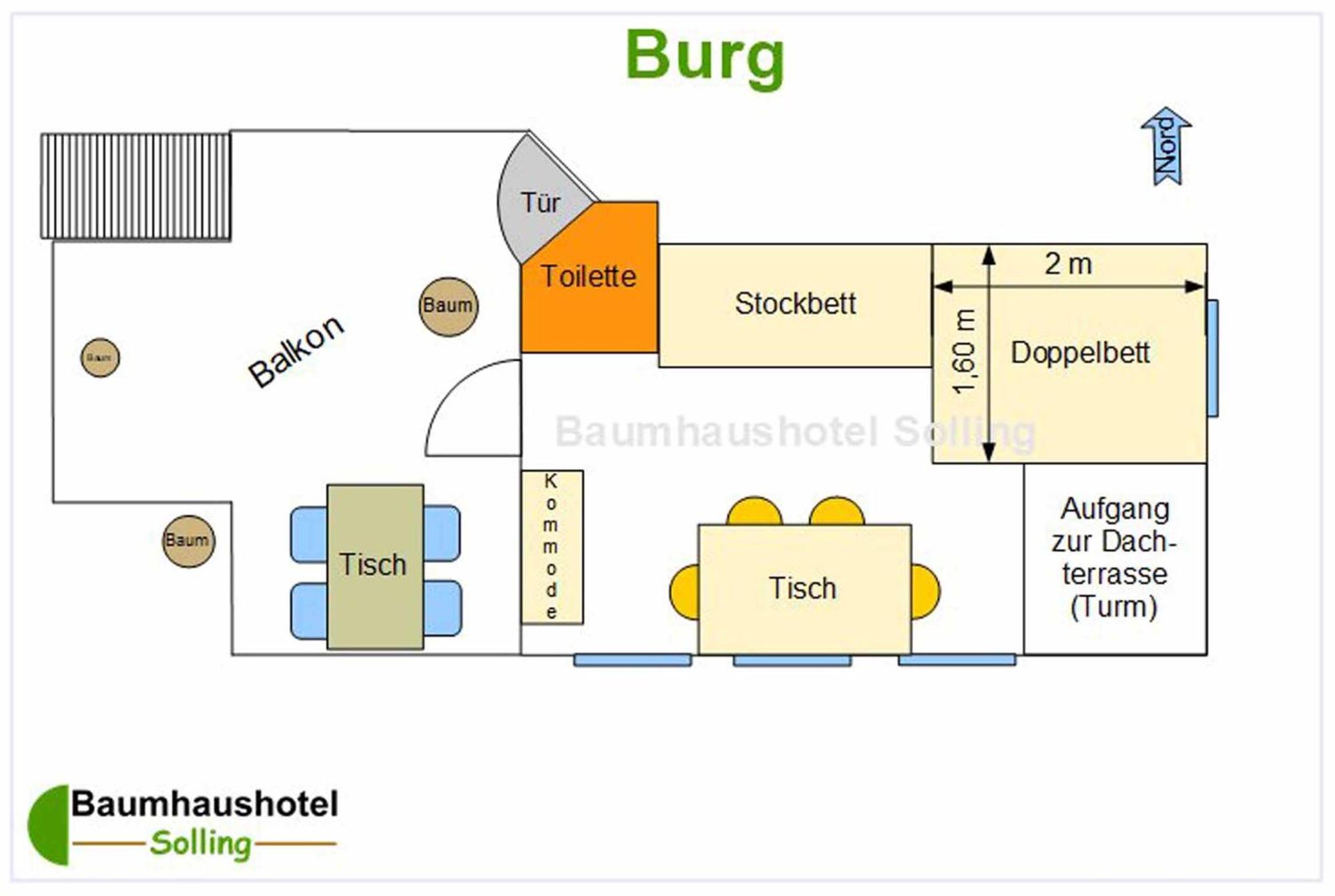 Familienzimmer mit Terrasse