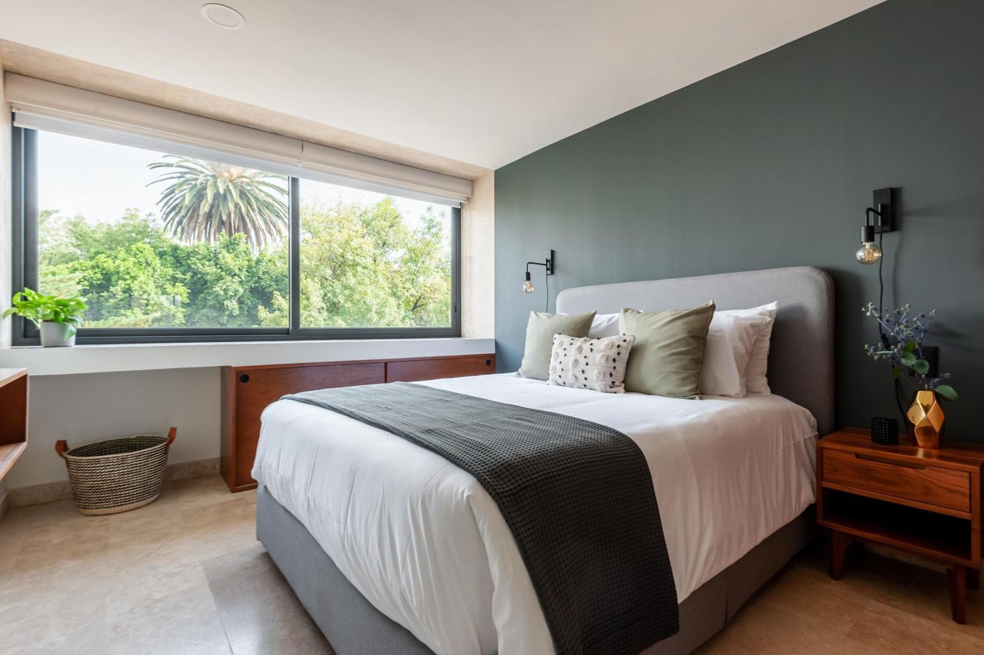 Apartamento con balcón